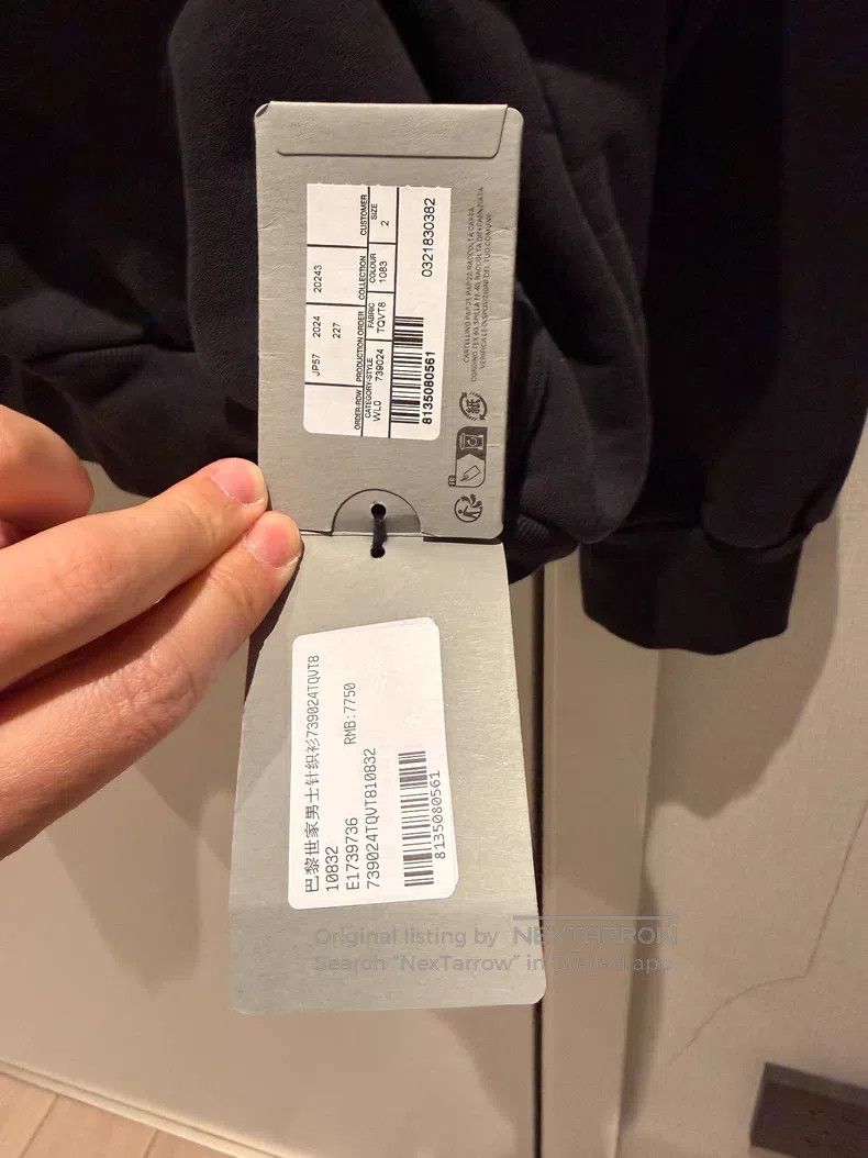 Balenciaga Balenciaga Reflective Hoodie Size US M / EU 48-50 / 2 - 9 Thumbnail