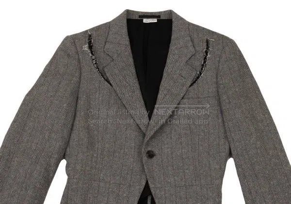 Comme des Garcons Comme des Garcons Grey Retro Patterned Design Tailcoat Size S / US 4 / IT 40 - 4 Thumbnail