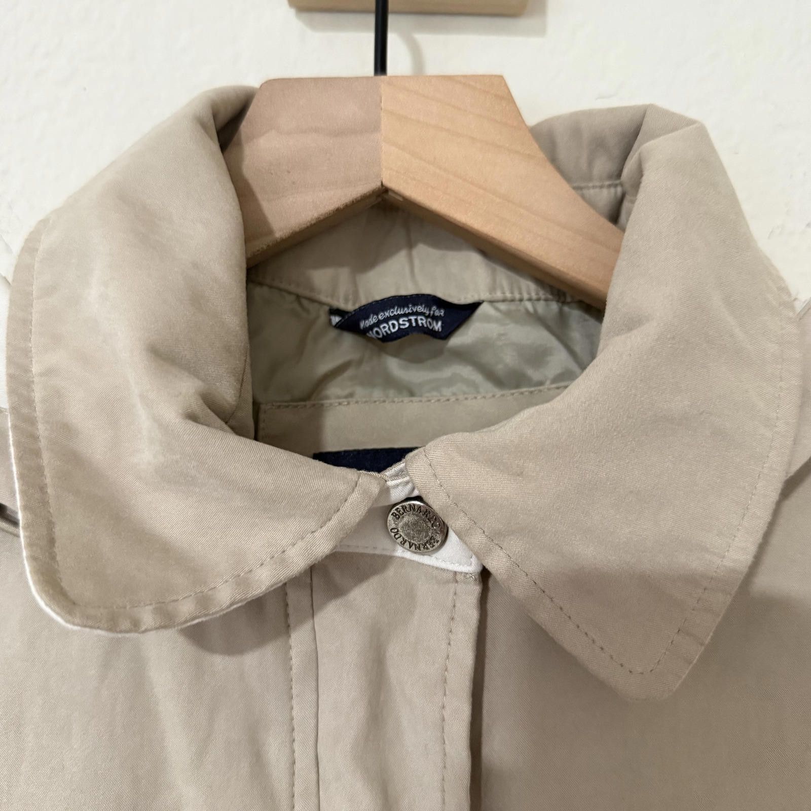 Bernhard Willhelm Bernardo Jacket Women's M Tan Detach Hood Zip Size US M / EU 48-50 / 2 - 2 Thumbnail