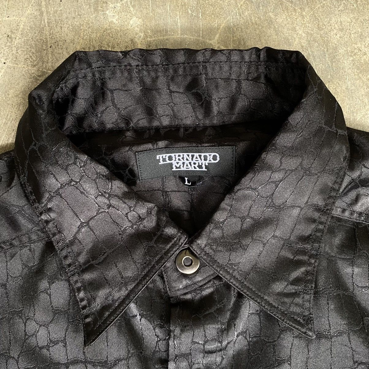 Tornado Mart Tornado Mart Vkei Style Reptile Textur Shirt Size US L / EU 52-54 / 3 - 3 Thumbnail