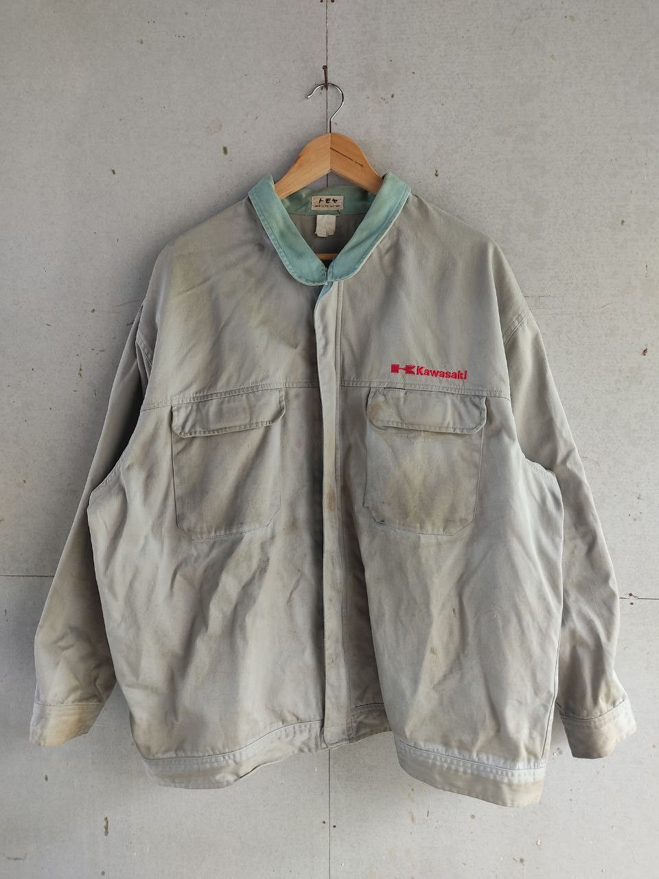Vintage Vintage Kawasaki Motorsports Uniform Jacket Size US XXL / EU 58 / 5 - 1 Thumbnail