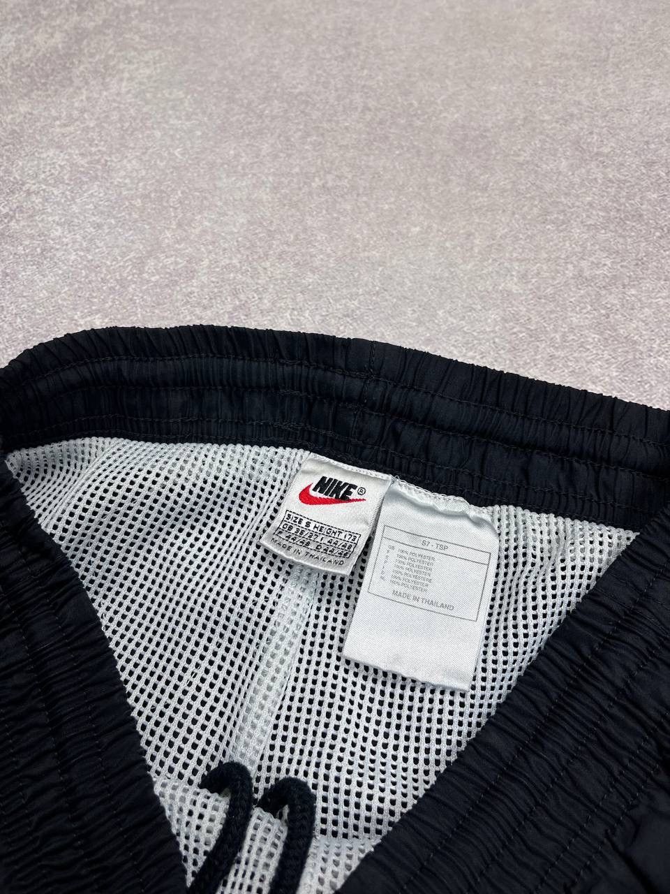 Nike × Vintage Vintage Nike Swoosh Baggy Nylon Trackpants S Size US 31 - 3 Thumbnail