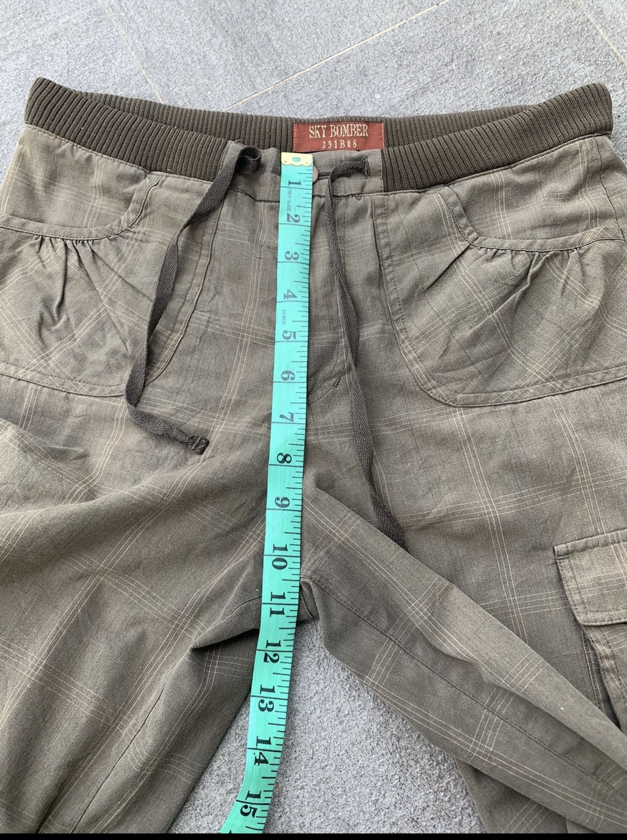 If Six Was Nine Sky Bomber Parachute Cargo Pants Size 31" - 6 Thumbnail