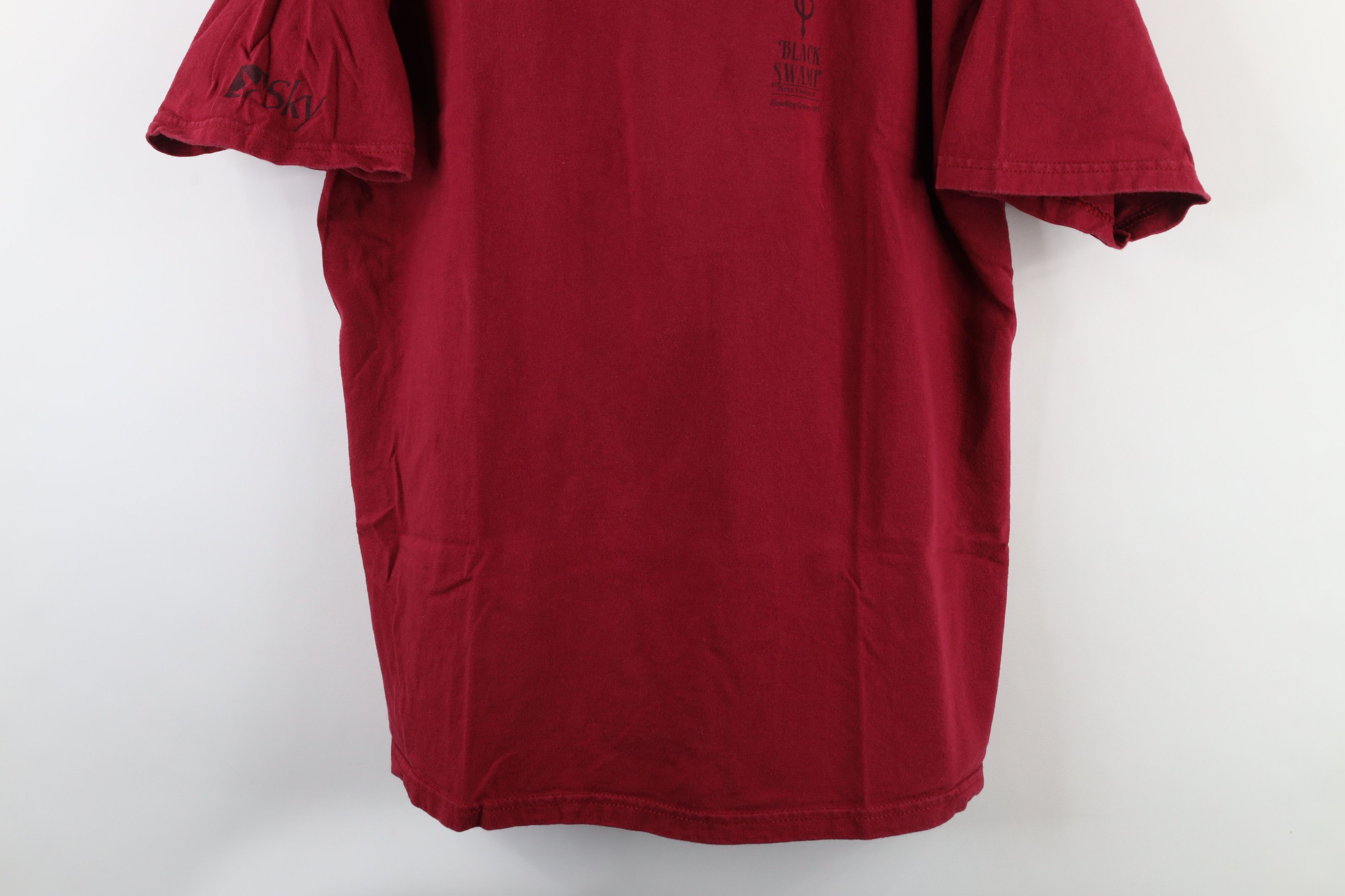 Vintage Vintage Y2K Streetwear Black Swamp Arts Festival T-Shirt Size US L / EU 52-54 / 3 - 3 Thumbnail