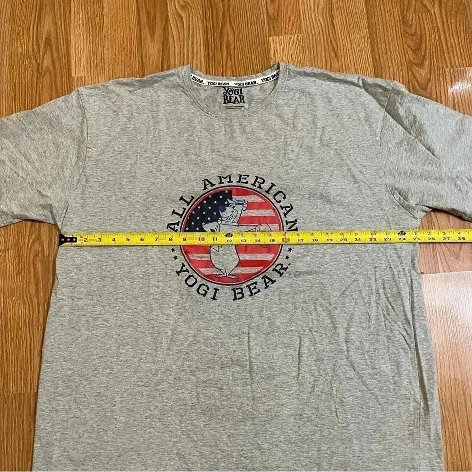 Other Yogi Bear All American T-shirt Sz 3XL Embroidered Logo Size US XXL / EU 58 / 5 - 6 Thumbnail