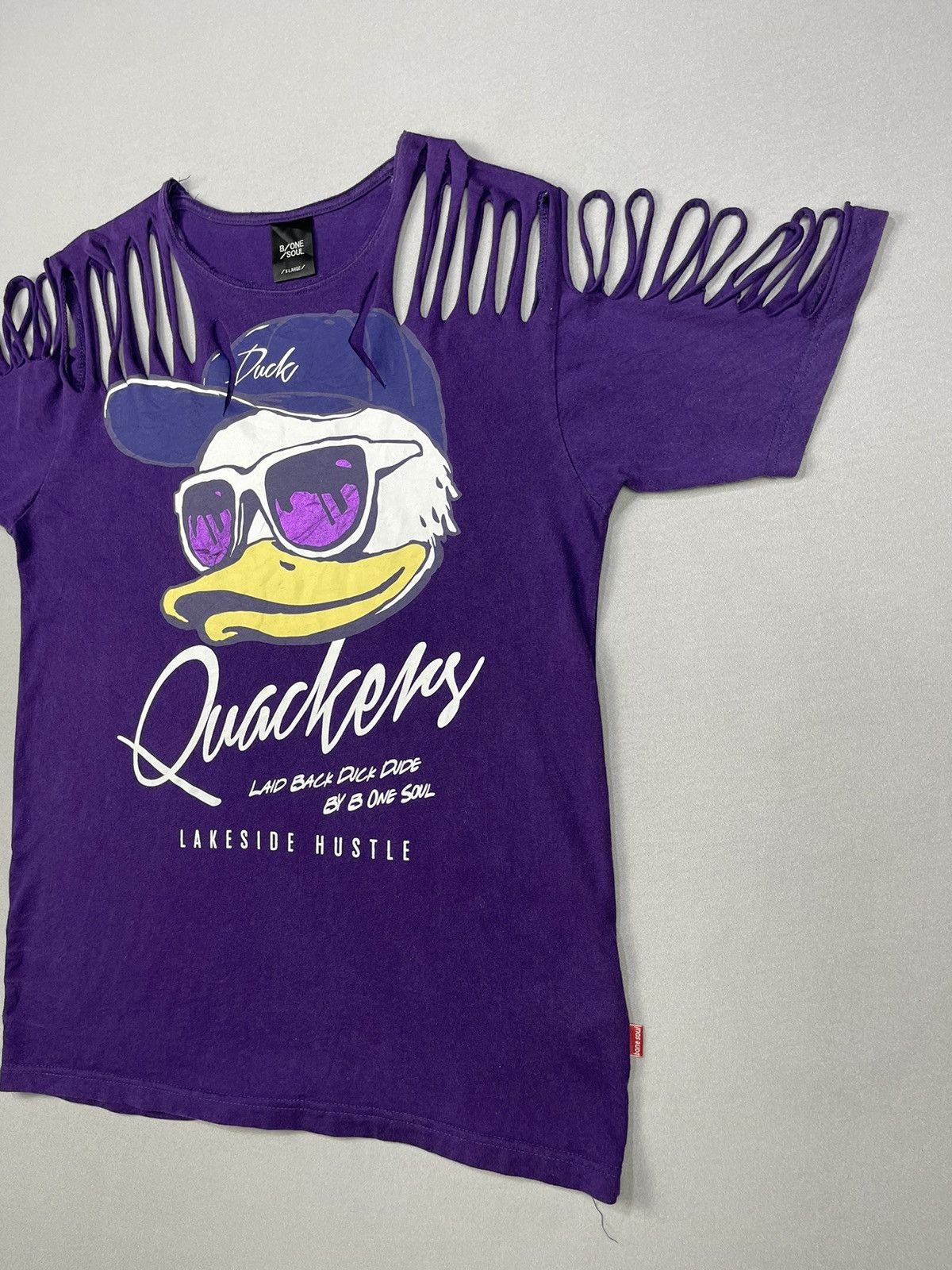 Japanese Brand B One Soul DUCK Quackery Custom In Scissor Shirt Size L / US 10 / IT 46 - 2 Thumbnail