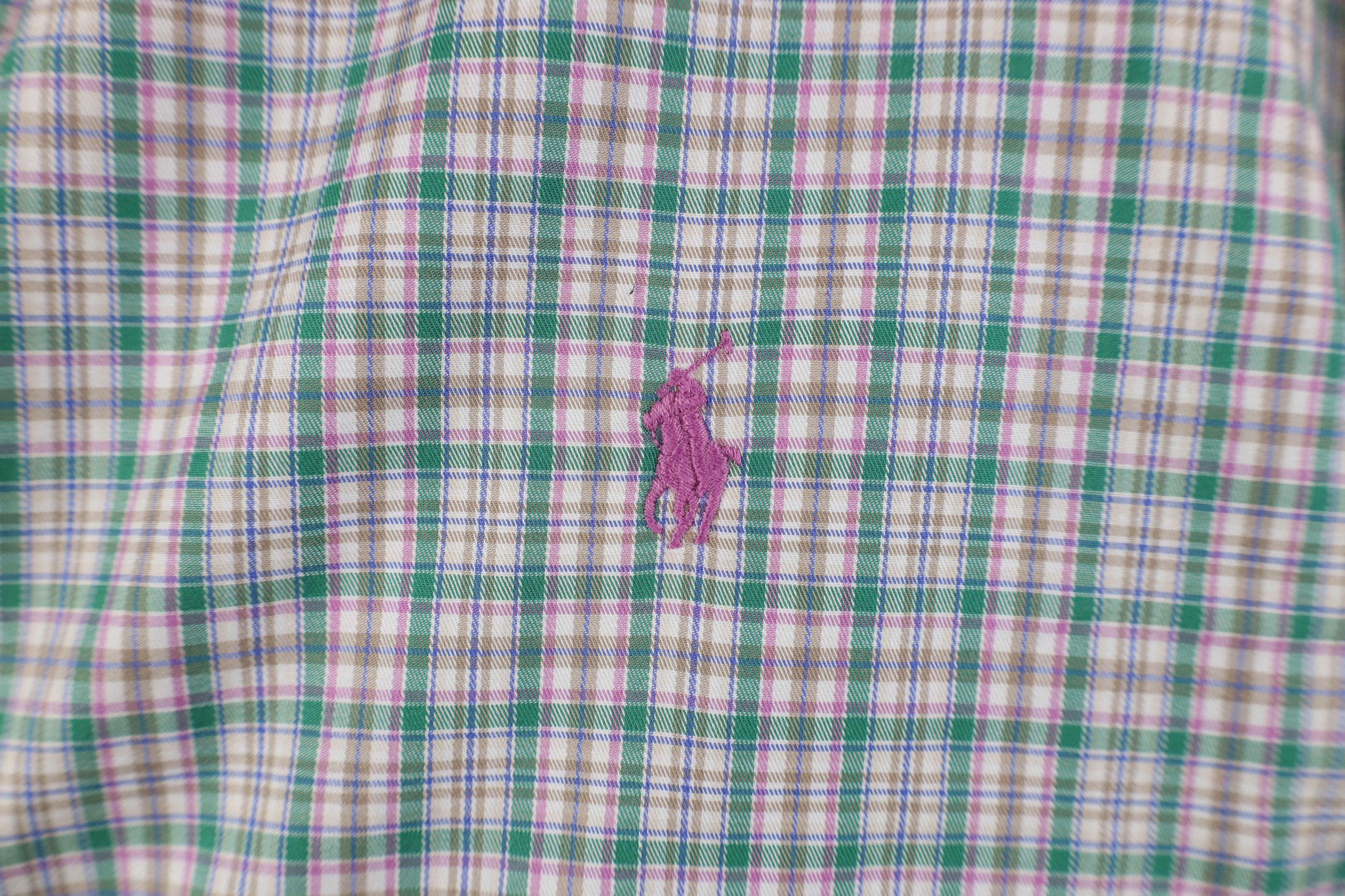 Ralph Lauren Ralph Lauren Flannel Collared Button Shirt Plaid Size US XL / EU 56 / 4 - 4 Thumbnail