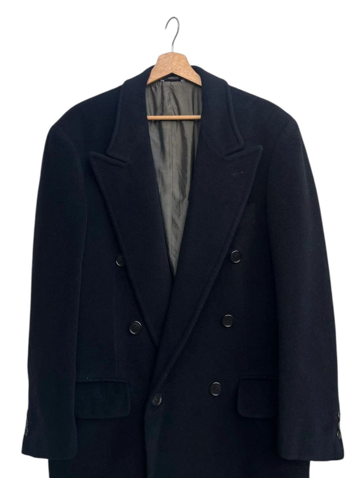 Zanella Giorgio Zanella Double Breasted Virgin Wool Coat Size US S / EU 44-46 / 1 - 7 Thumbnail