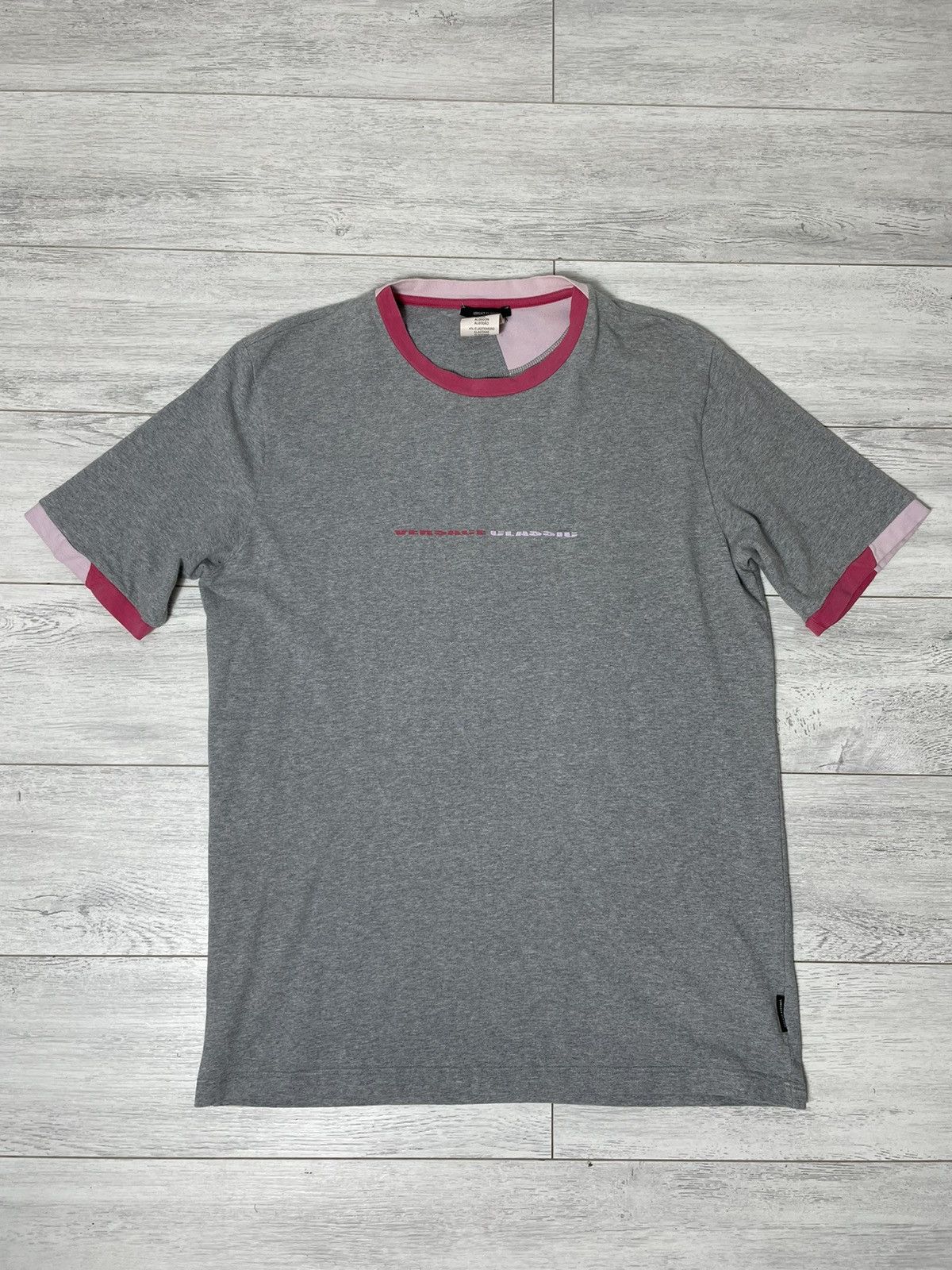 Versace × Versace Jeans Couture Versace Classic Logo T-shirt vtg Y2K Size US L / EU 52-54 / 3 - 3 Thumbnail