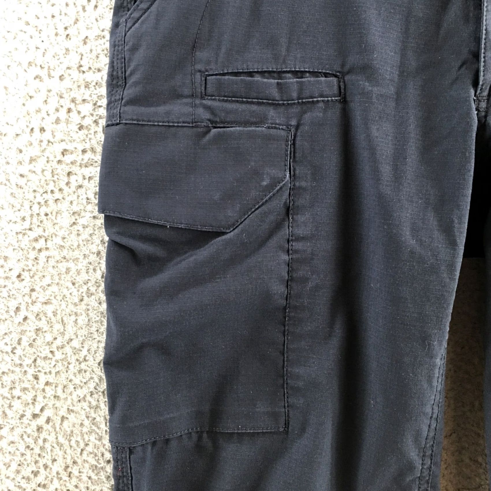Vintage First Tactical Pants Womens 14 Tall Blue Cargo Ripstop Zip Fly Pockets Classic, Modern, Army Mens Womens Girls Boys Size 36" / US 14 / IT 50 - 6 Thumbnail