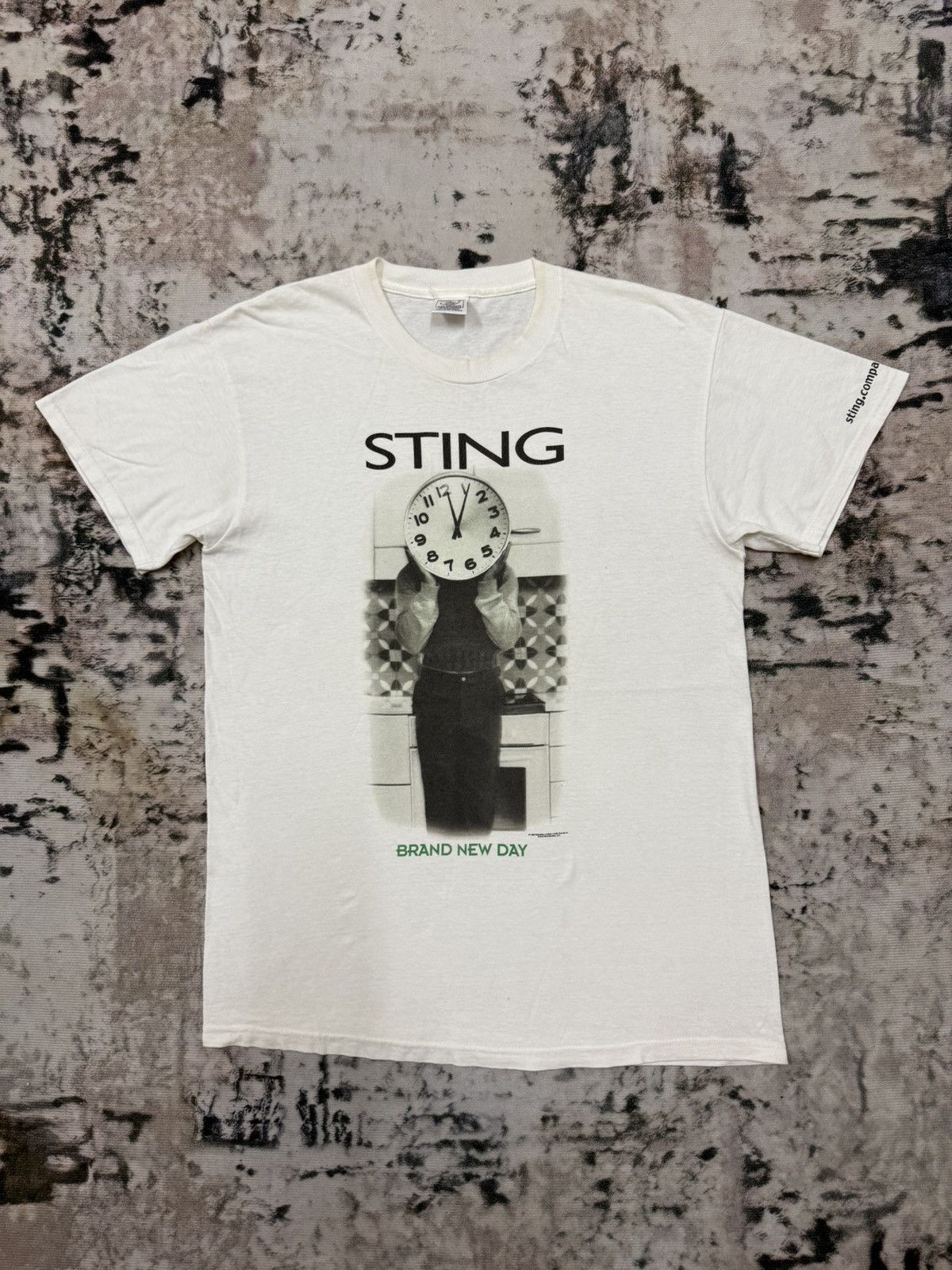 Band Tees Vintage 90s Sting Brand New Day Band Tshirt Size US L / EU 52-54 / 3 - 3 Thumbnail
