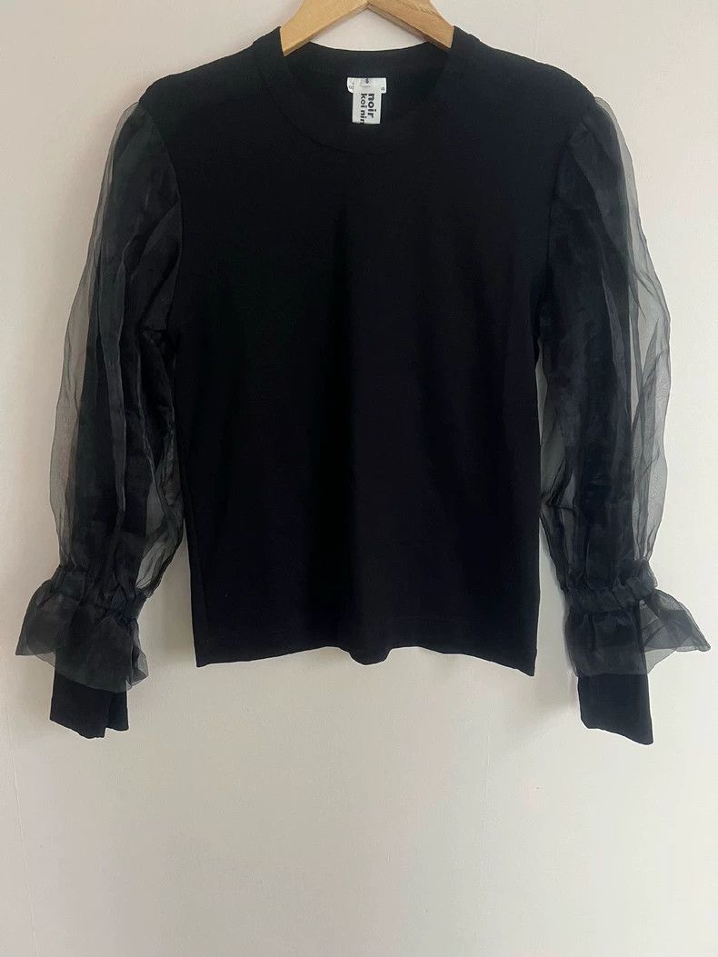 Comme des Garcons Comme des Garcons Tulle Sleeve Top - dmc Size US S / EU 44-46 / 1 - 1 Thumbnail