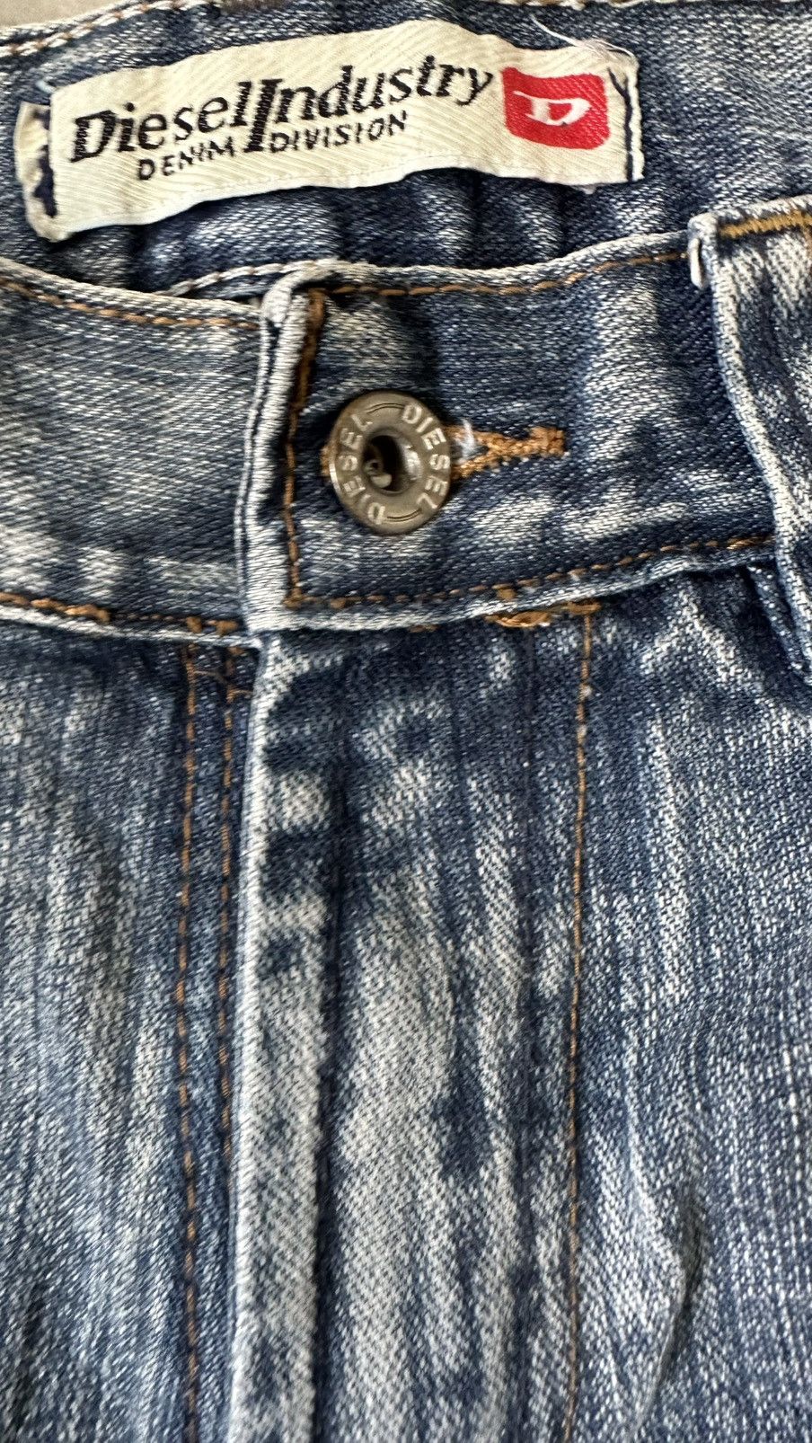 Diesel VINTAGE DIESEL INDUSTRY DENIM DIVISION JEANS Size US 38 / EU 54 - 7 Thumbnail