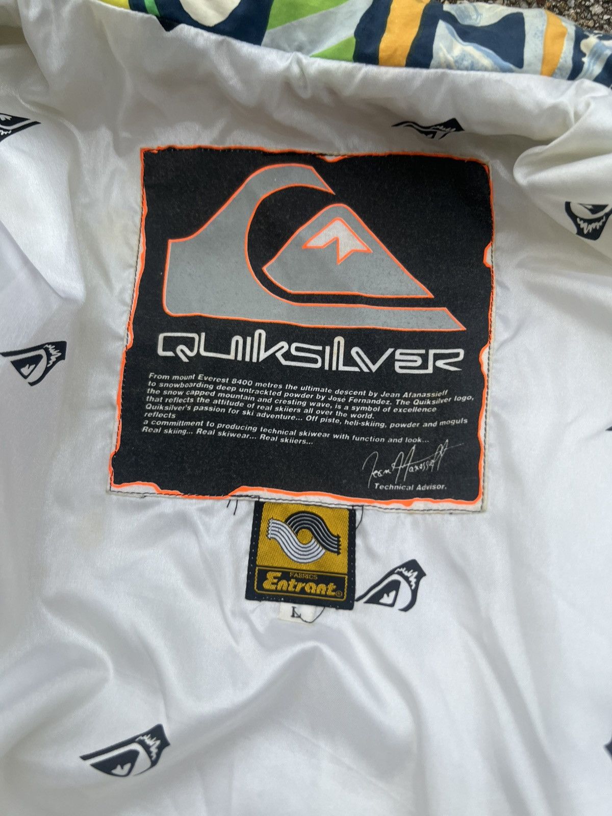 Quiksilver Vintage Rare Quicksilver Jacket Size US L / EU 52-54 / 3 - 8 Thumbnail