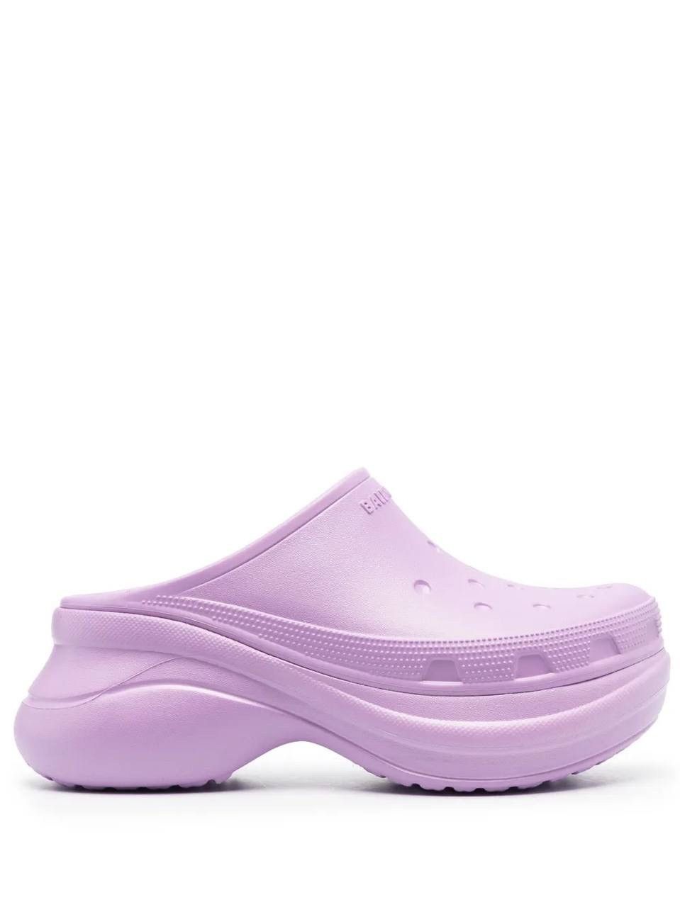 Balenciaga × Crocs Balenciaga Crocs plastic clog mules Size US 8.5 / IT 38.5 - 7 Thumbnail