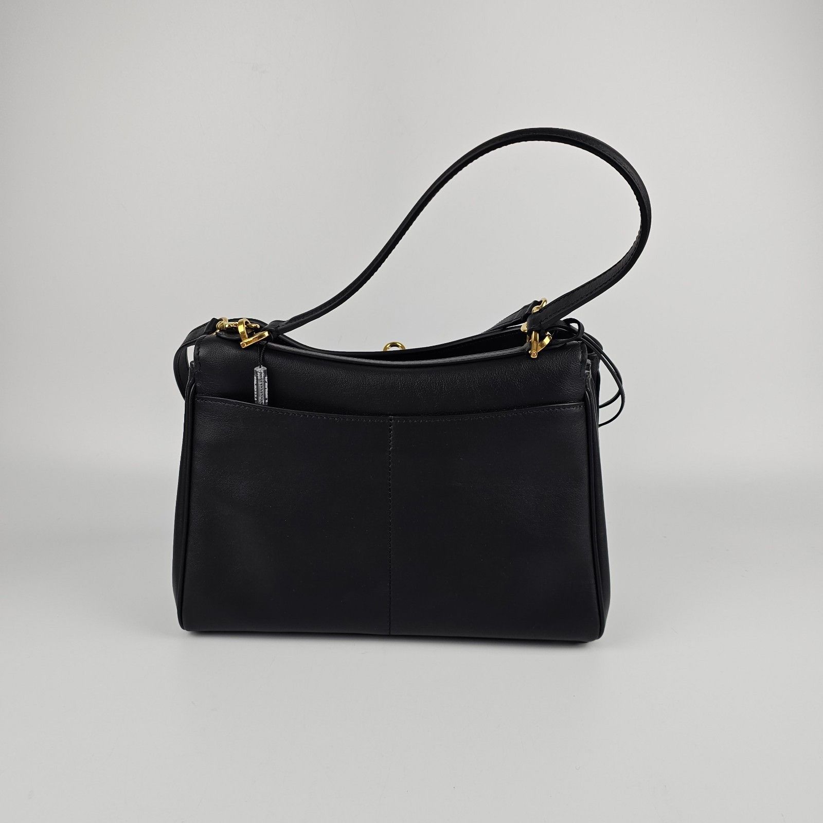 Balenciaga BALENCIAGA Rodeo Small $3650 Black Smooth Leather Shoulder B Size ONE SIZE - 8 Thumbnail