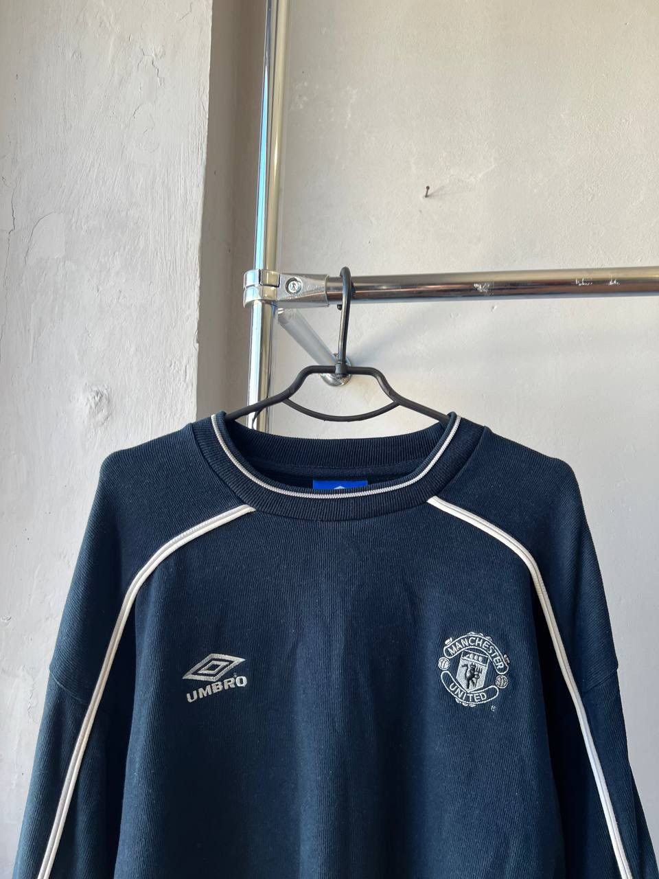 Vintage 1998/99 MANCHESTER UNITED TRAINING UMBRO SOCCER SWEATSHIRT Size US XXL / EU 58 / 5 - 3 Thumbnail