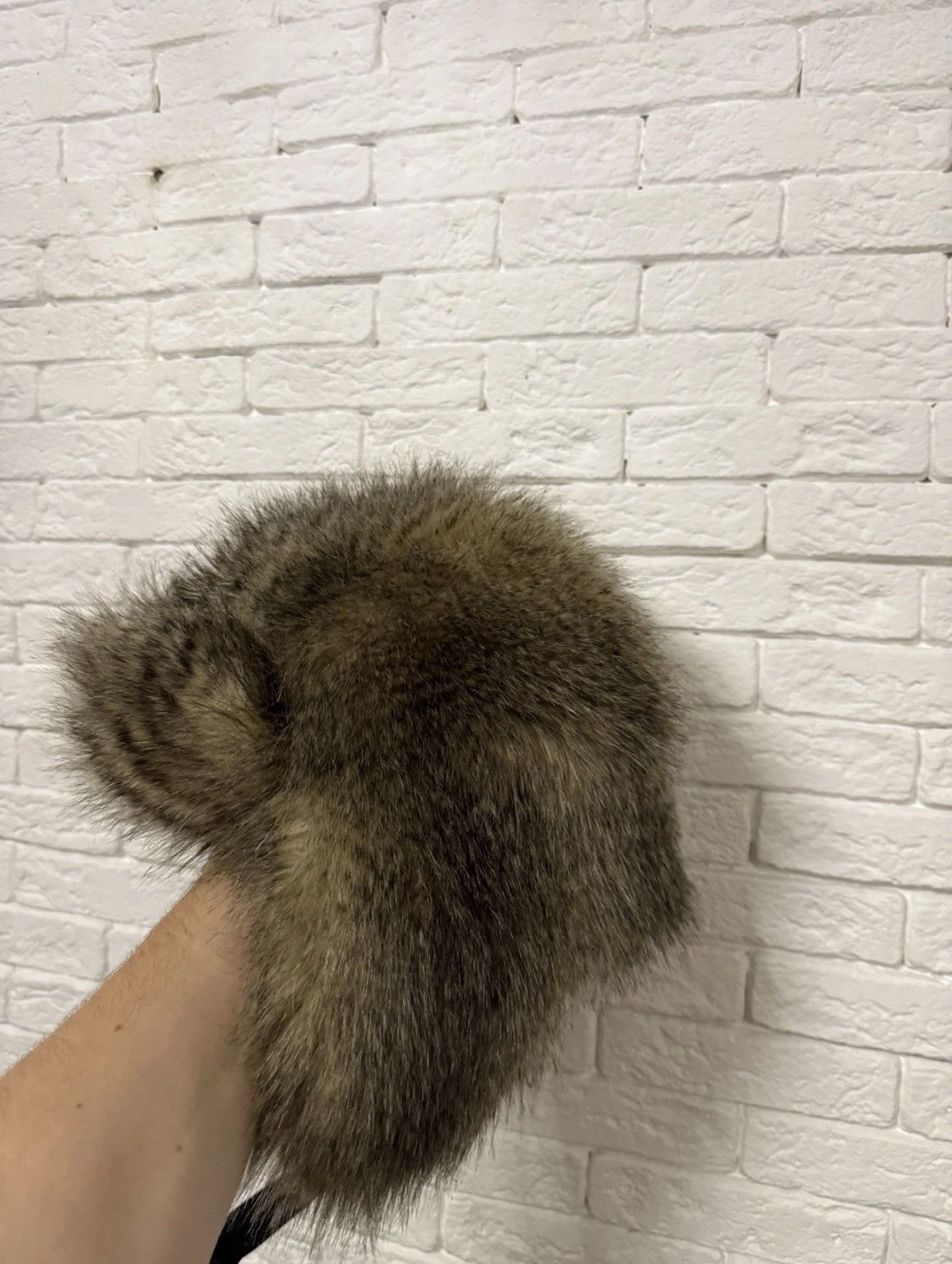Other Y2K Ushanka Fur Trapper Hat Avantgarde Mohair Heavyweight Size ONE SIZE - 3 Thumbnail