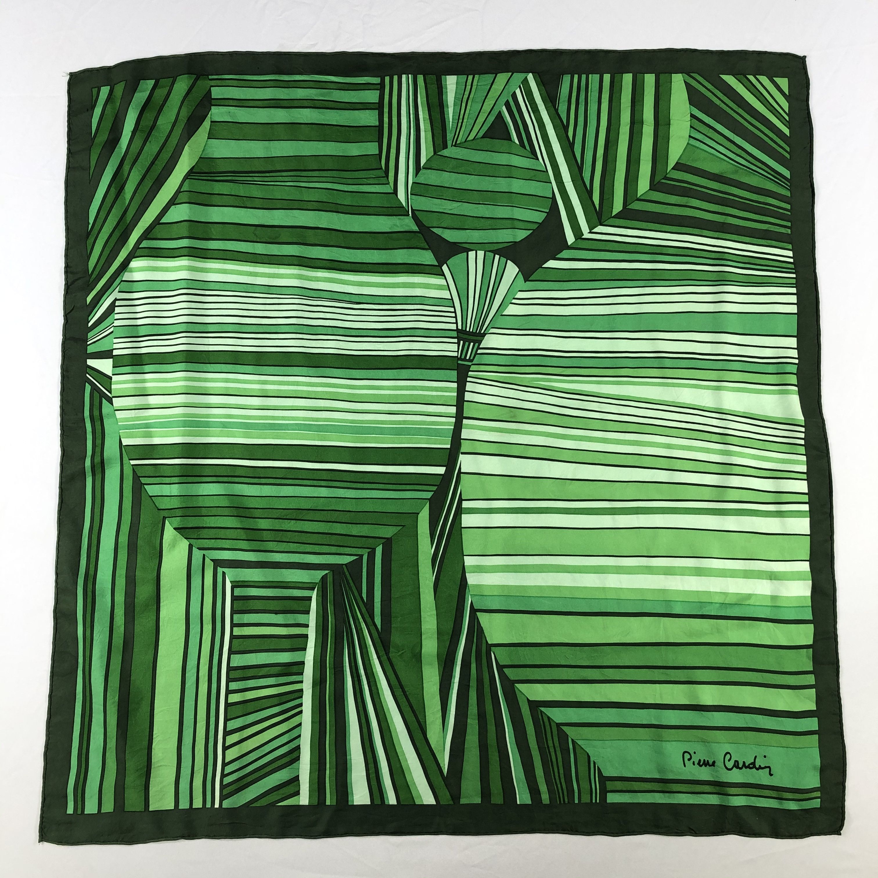 Pierre Cardin Vintage Pierre Cardin Silk Scarf Size ONE SIZE - 2 Thumbnail