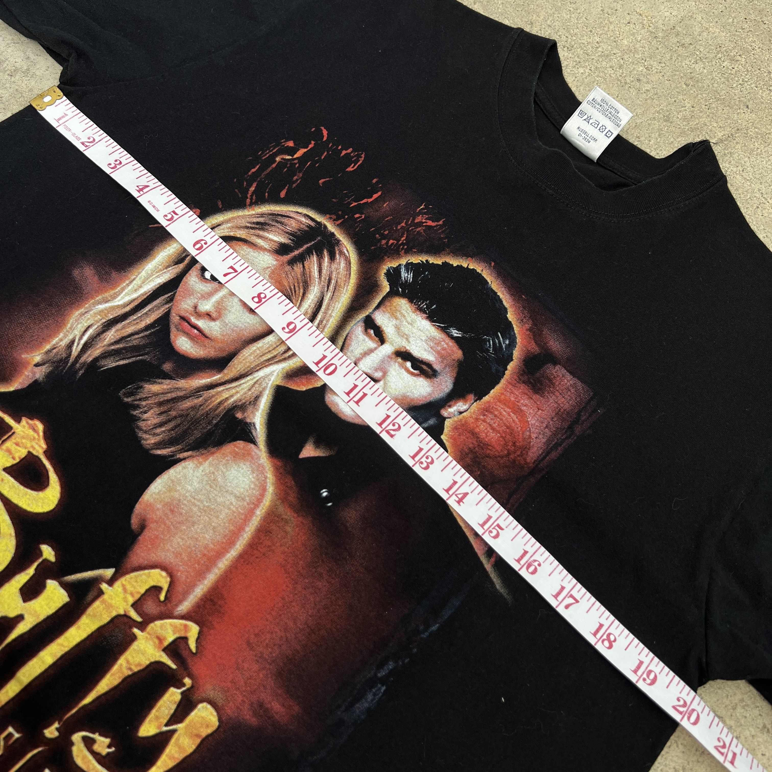 Expert Horror × Vintage Vintage Y2K Buffy The Vampire Slayer Buffy Promo Tee Size US M / EU 48-50 / 2 - 6 Thumbnail