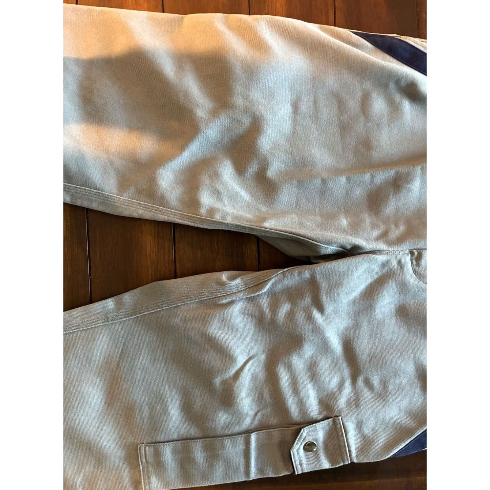 Vintage ROFA Canvas Pants Carpenter Work Pants 48 Regular Gray Men 32in Inseam Size US 32 / EU 48 - 4 Thumbnail