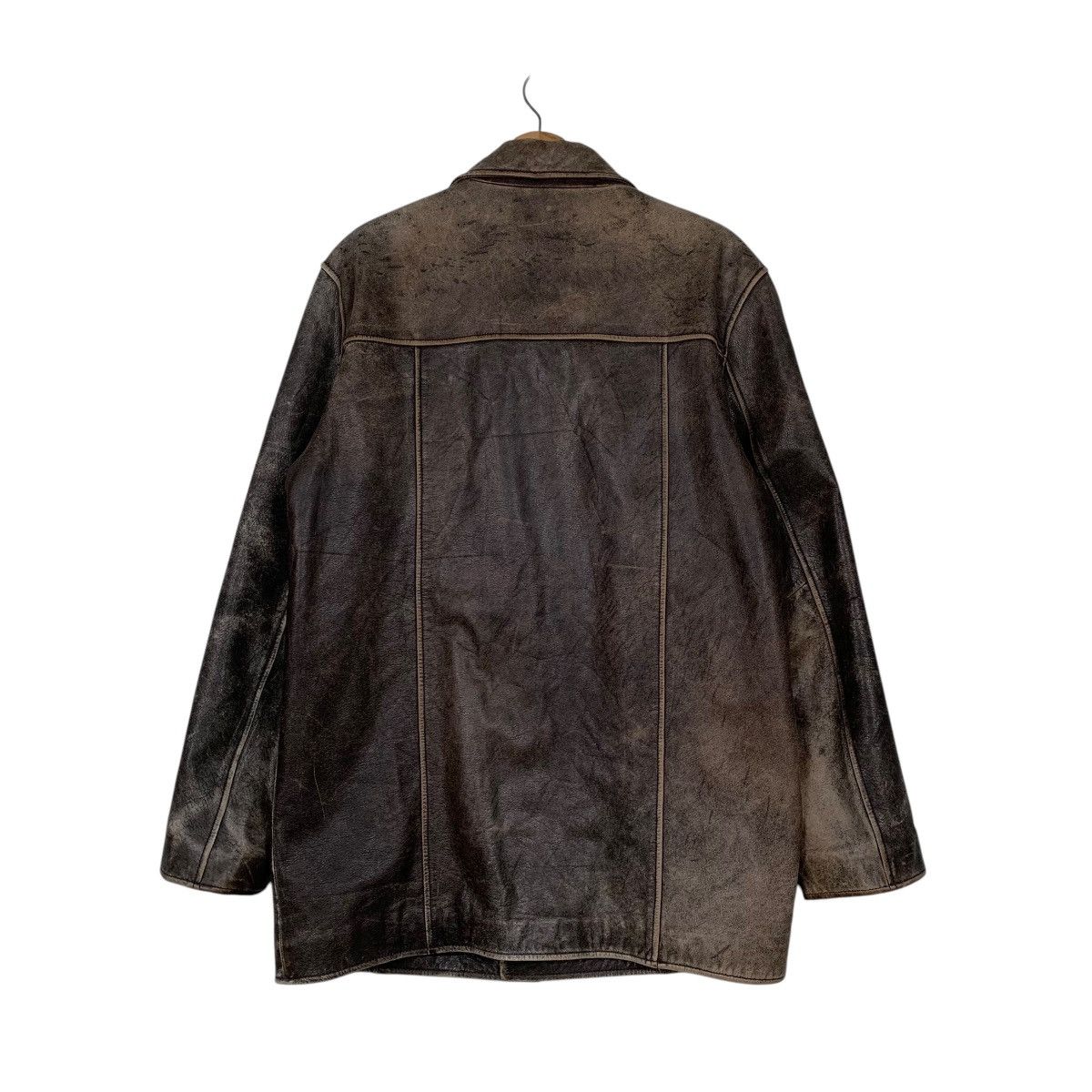 Japanese Brand Vintage Jack And Jones Leather Jacket Size US M / EU 48-50 / 2 - 7 Thumbnail