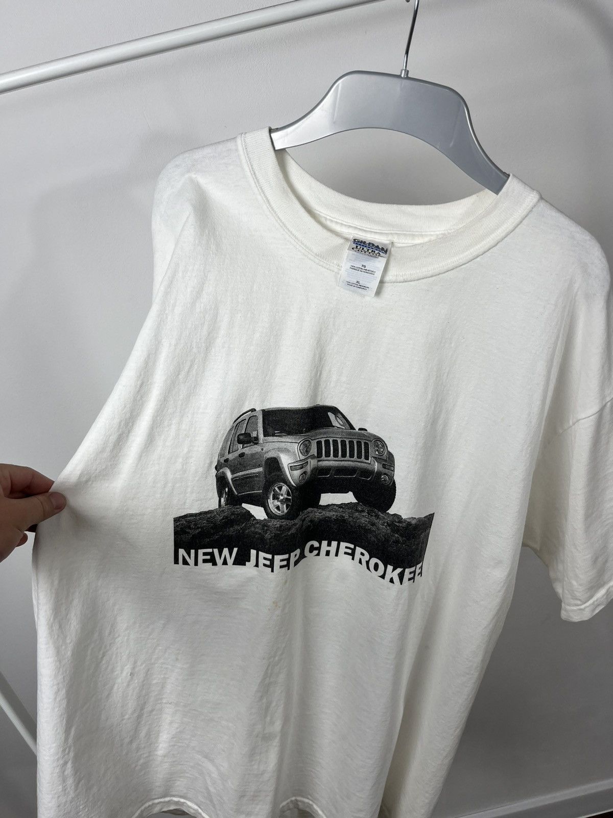 Vintage Vintage Jeep Cherokee Tee Gildan XL Off-Road Car Graphic Size US XL / EU 56 / 4 - 8 Thumbnail