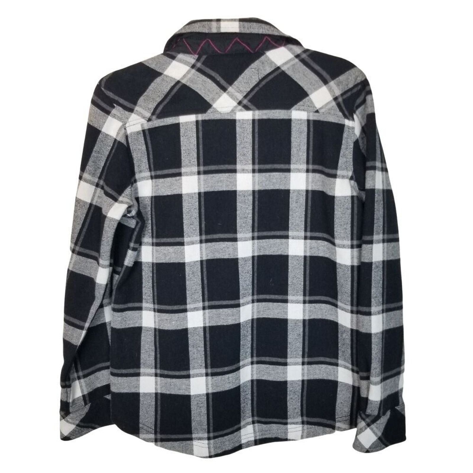 Orvis Orvis Womens Flannel Shacket S Gorpcore Snap Front Utility Size S / US 4 / IT 40 - 9 Thumbnail