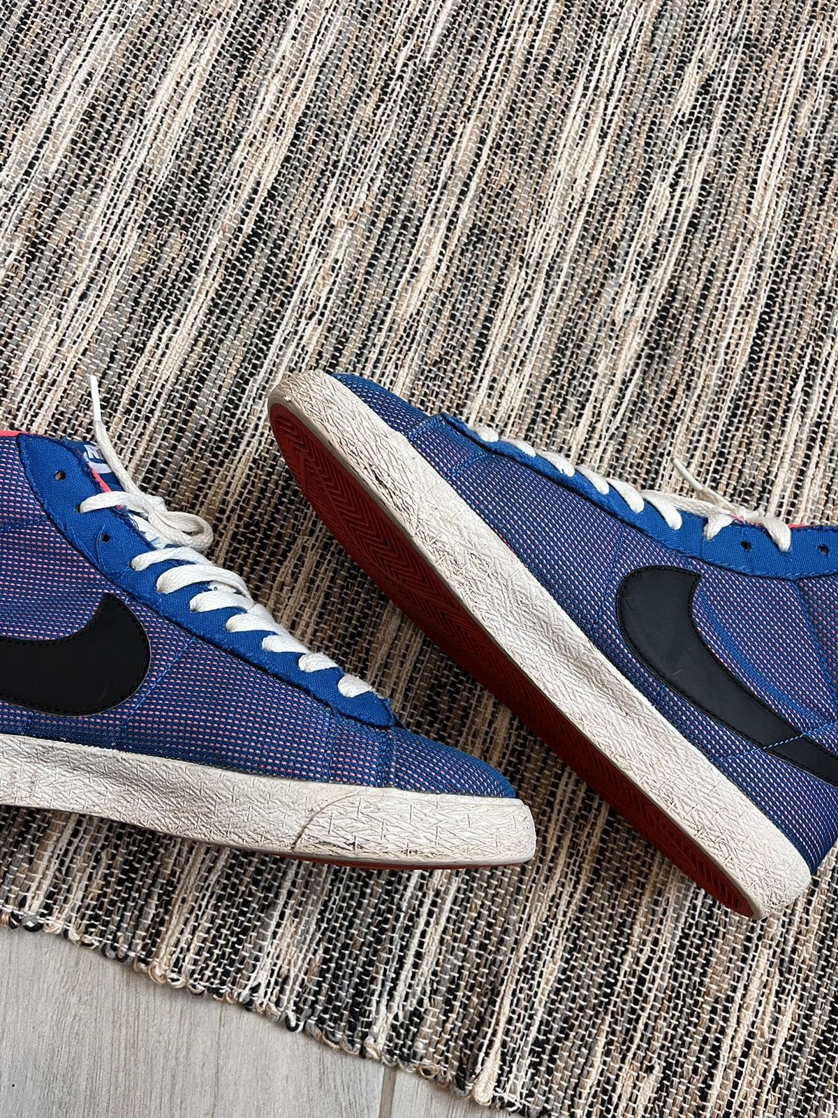 Nike × Vintage Vintage Nike Blazer Mid sneakers sk8 hype rare Size US 7 / IT 37 - 8 Thumbnail