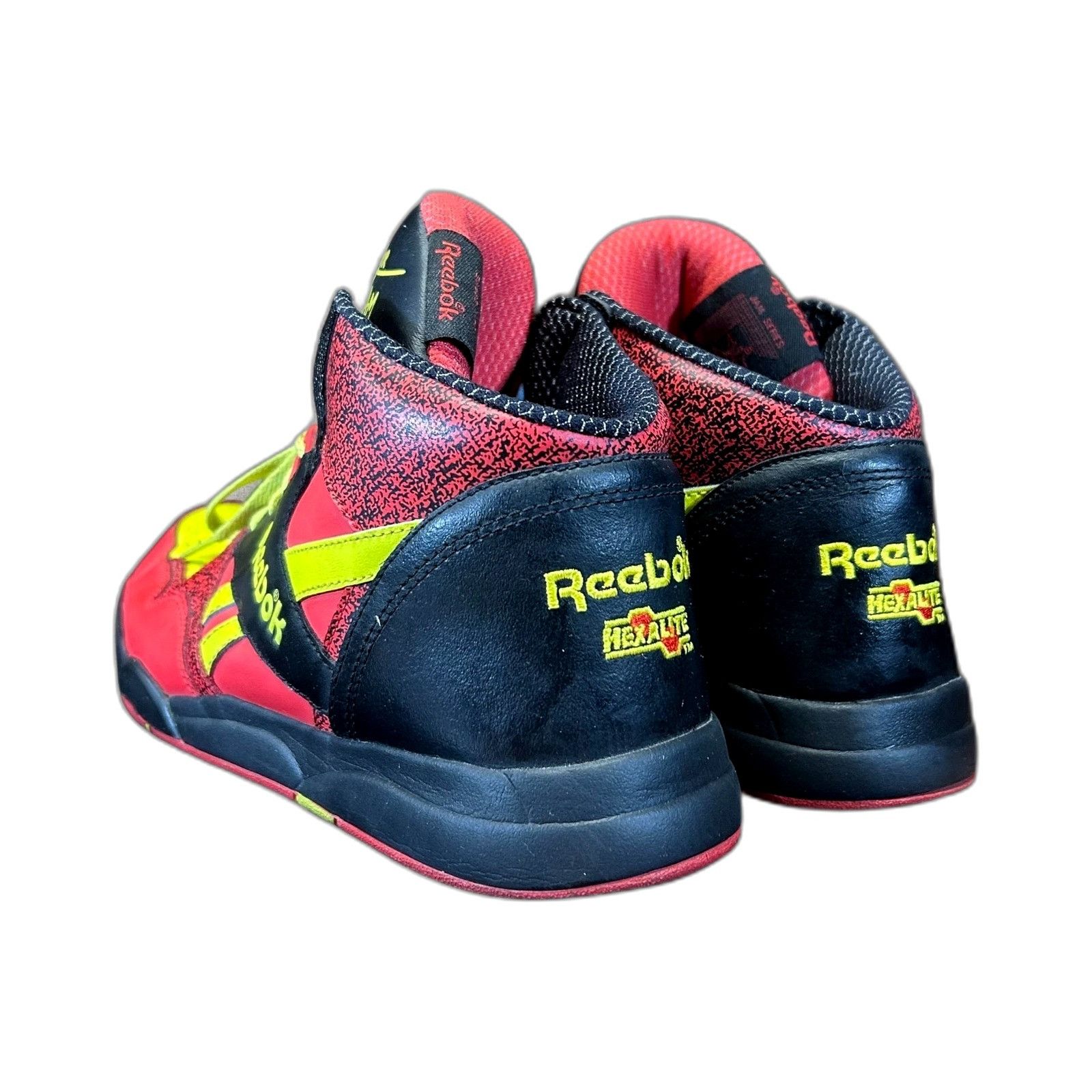 Reebok Reebok Sir Jam Size 6.5 Red Yellow 90s Hiphop Basketball Str Size US 6.5 / EU 39-40 - 6 Thumbnail