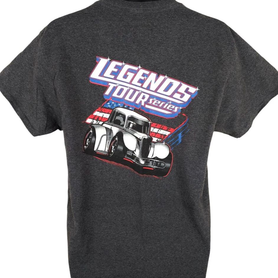 Port & Company Port & Company Hot Rod Racing T Shirt Mens Size L Gray Legends Of The Pacific Size US L / EU 52-54 / 3 - 4 Thumbnail