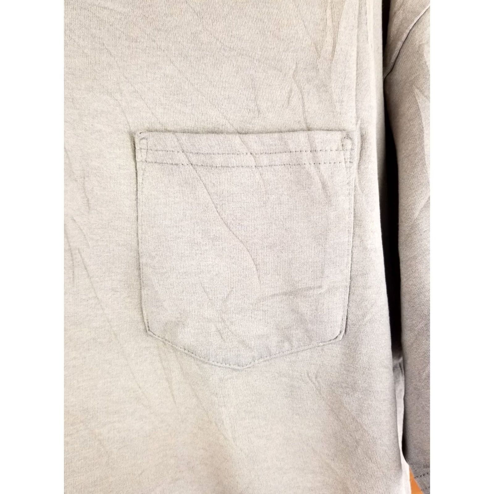 Vintage VINTAGE Y2K GRADIENT SUN FADED T-SHIRT ONE POCKET BOXY COTTON XLARGE GRAY MEN Size US XL / EU 56 / 4 - 2 Thumbnail