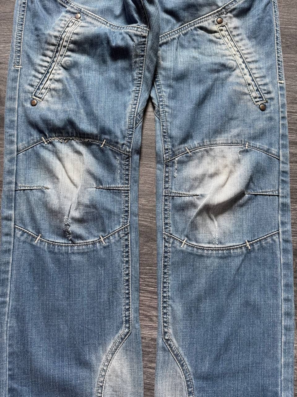 Absolut Joy Vintage Y2K Avant Garde Denim Jeans Pants Size US 28 / EU 44 - 7 Thumbnail
