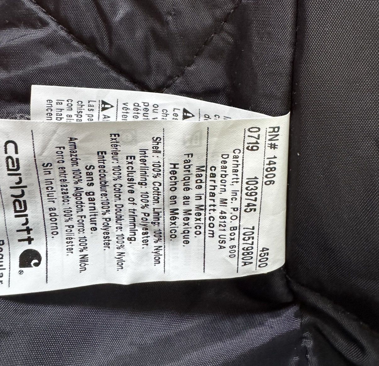 Carhartt Carhartt Insulated Coat Size US L / EU 52-54 / 3 - 7 Thumbnail
