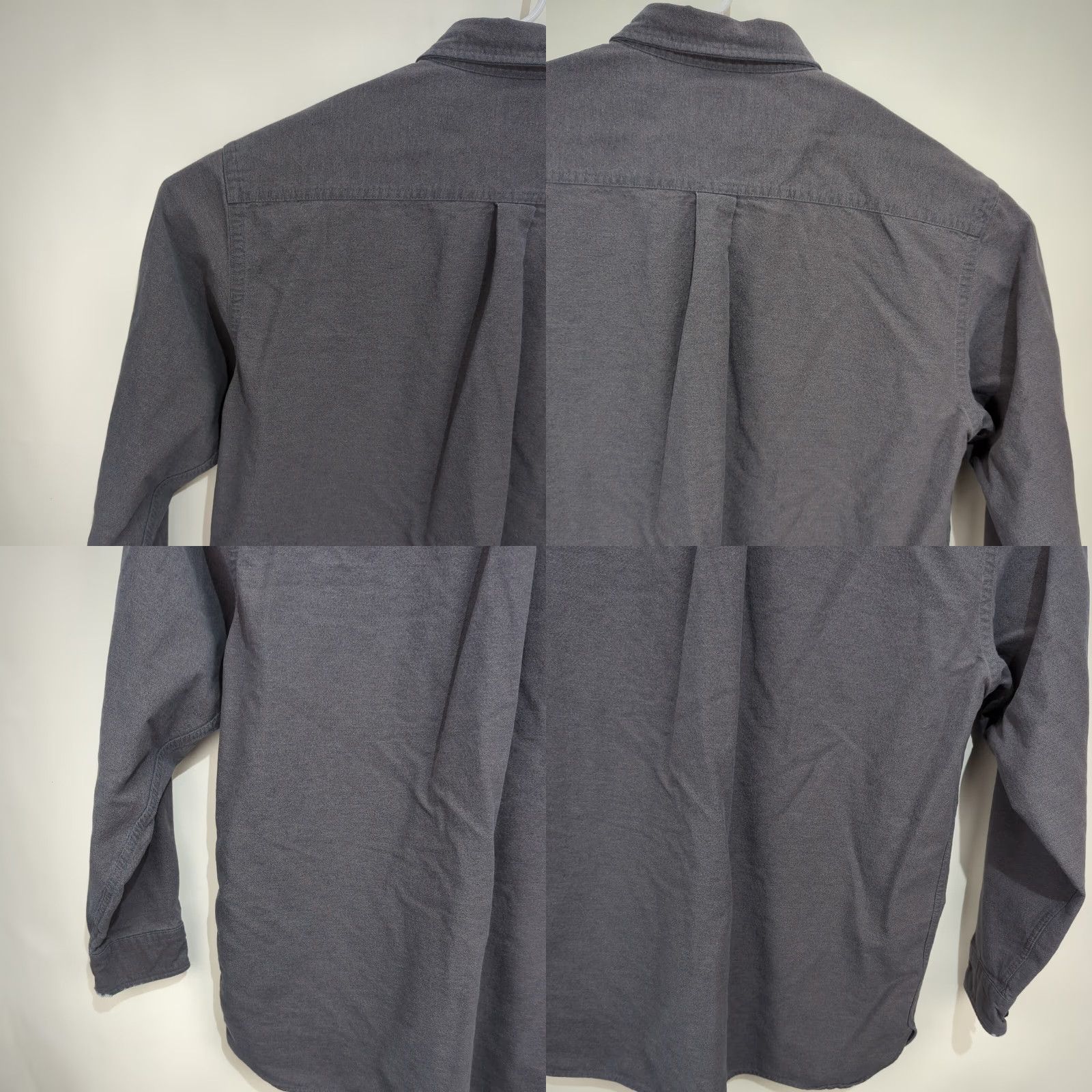 Vintage LL Bean Chamois Gray Button Up Shirt Men’s Large Reg Traditional Fit Thick Size US L / EU 52-54 / 3 - 10 Thumbnail