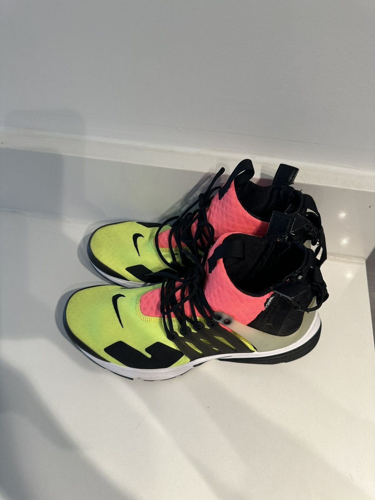 Acronym × Nike Nike Air Presto Mid Acronym Volt (2016) Size US 9.5 / EU 42-43 - 6 Thumbnail
