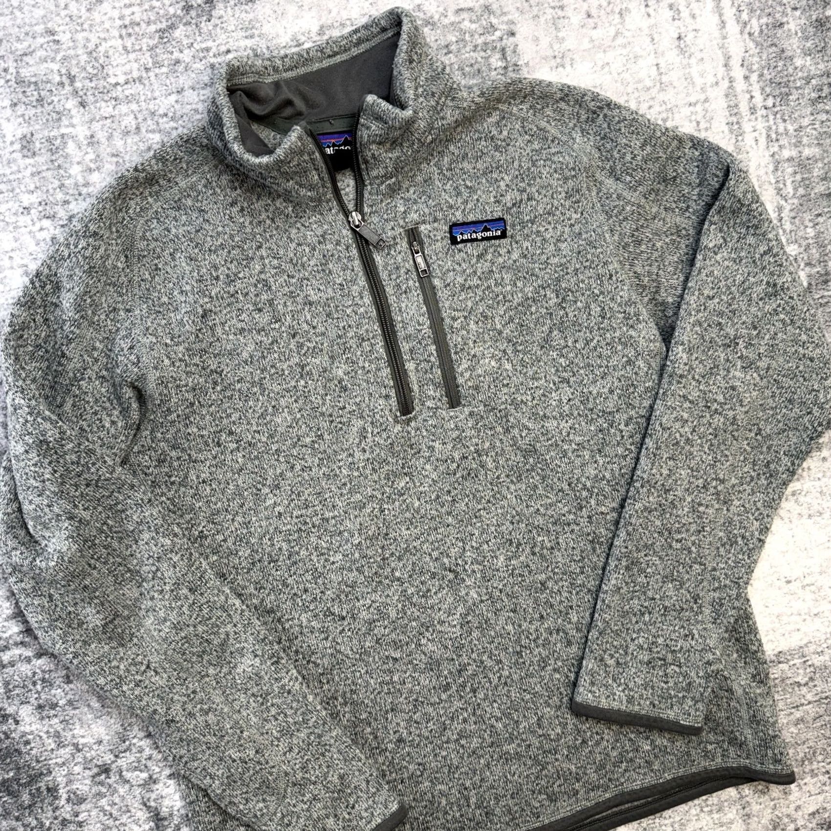 Patagonia Patagonia Sweater Mens M Gray Better Stonewash Zip Fleece Pullover Size US M / EU 48-50 / 2 - 2 Thumbnail