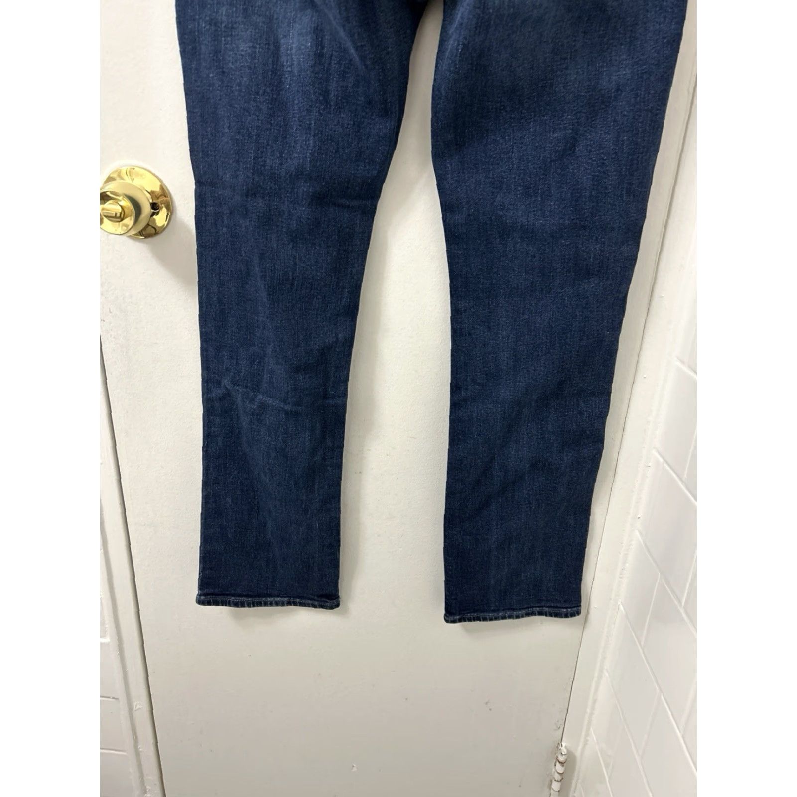 Abercrombie & Fitch Abercrombie & Fitch Jeans Mens 31x30 Dark Wash Straight Stretch Denim Size US 31 - 7 Thumbnail