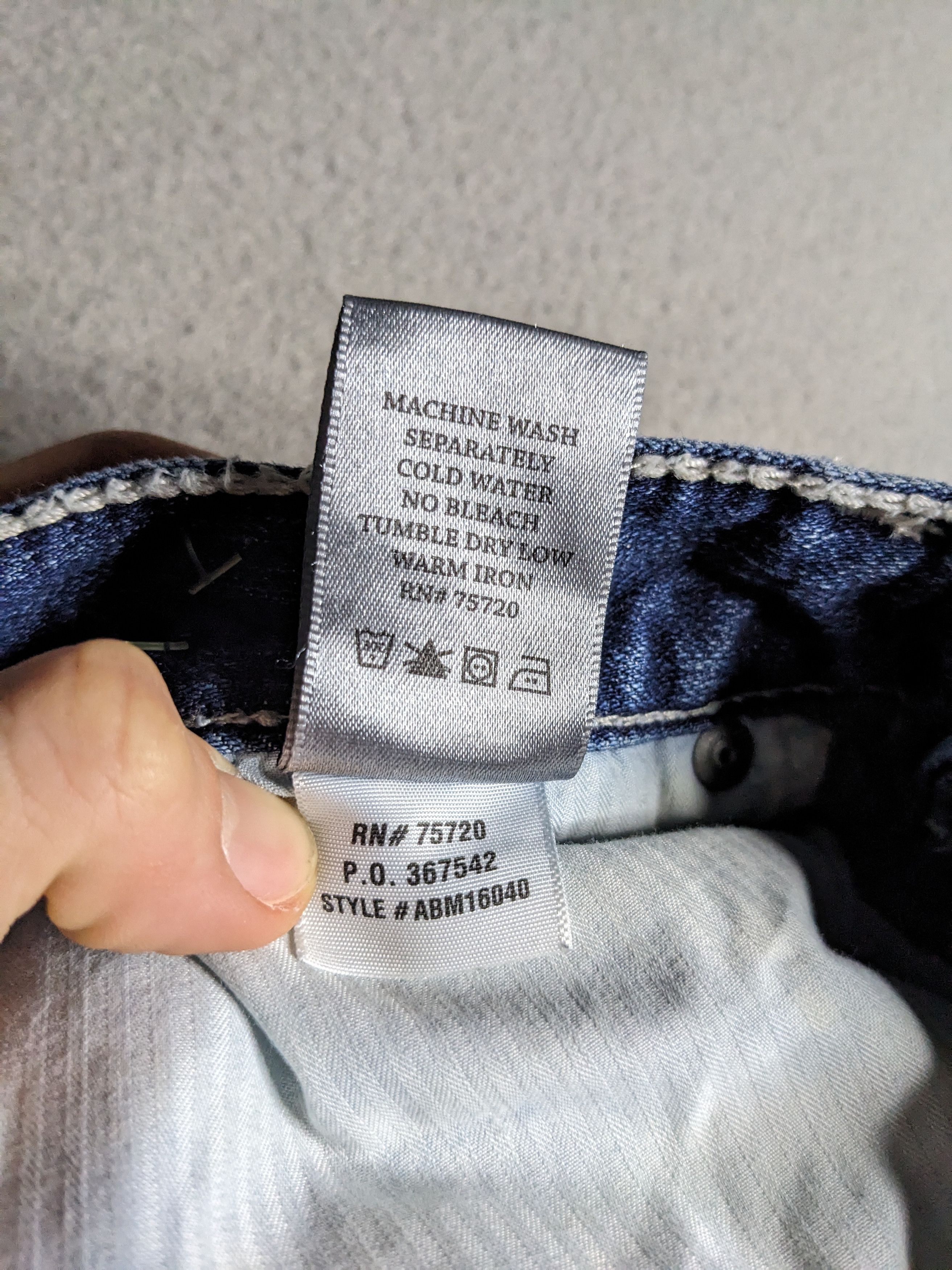 Buckle Black Buckle BKE Jake Straight Jeans 32x32 Denim Thick Stitch Size US 32 / EU 48 - 14 Thumbnail