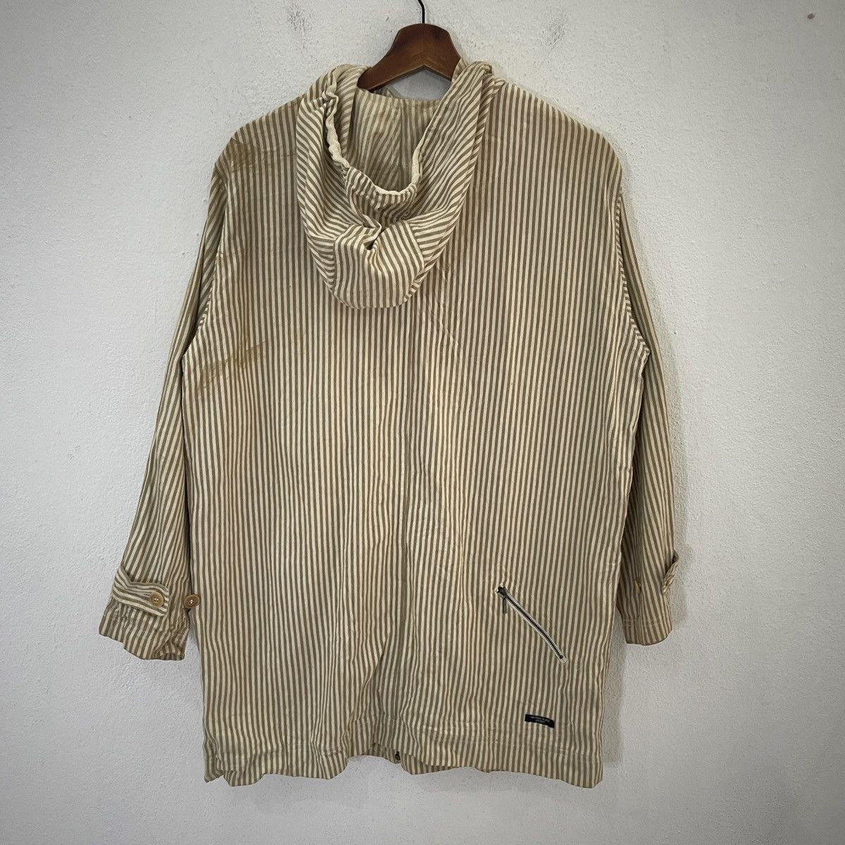 PPFM Vintage Peyton Place Ppfm Stripe Hoodies Jacket Size US M / EU 48-50 / 2 - 7 Thumbnail