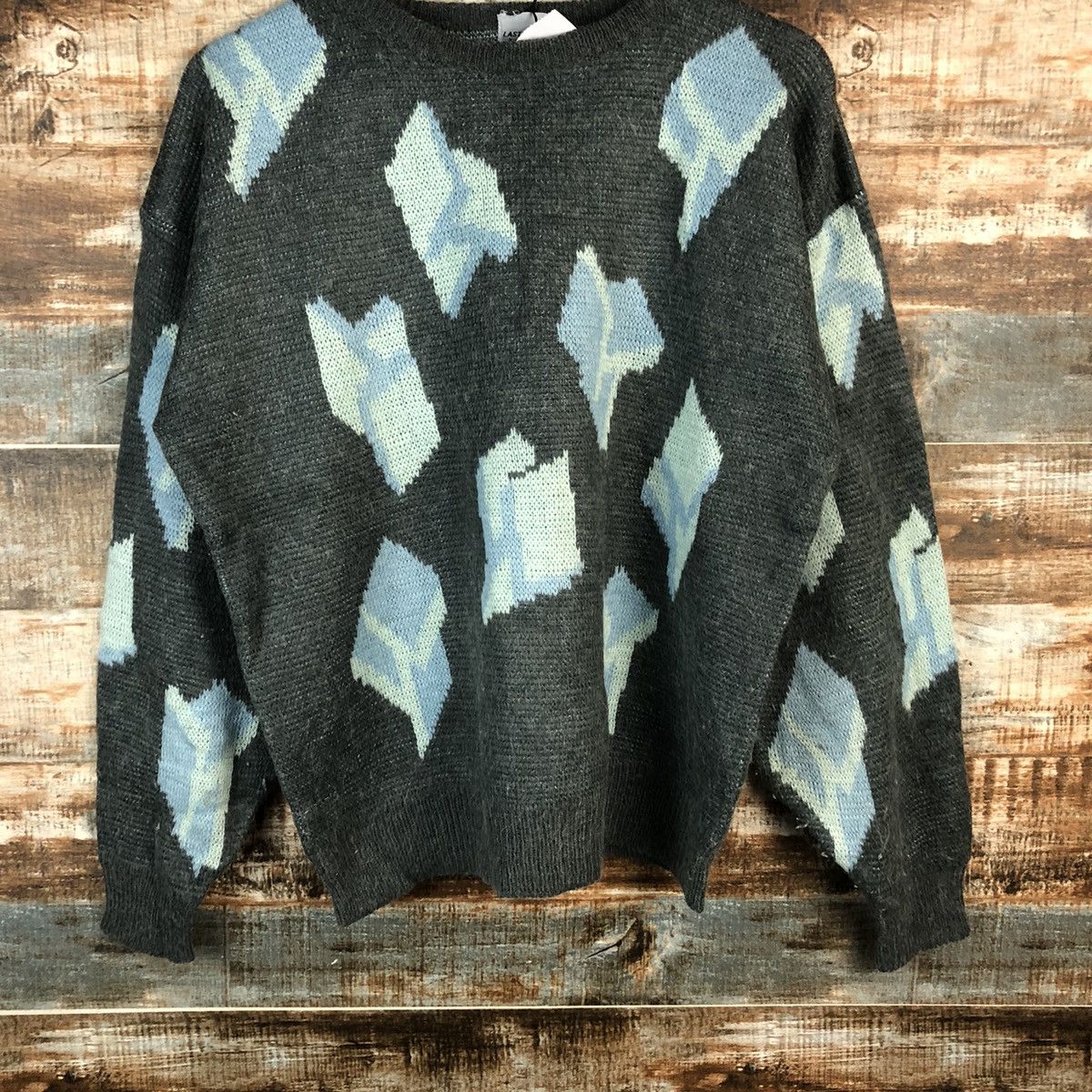 Homespun Knitwear × Japanese Brand Last Sands vintage Grey Knitwear sweatshirt #A2243 Size US M / EU 48-50 / 2 - 3 Thumbnail