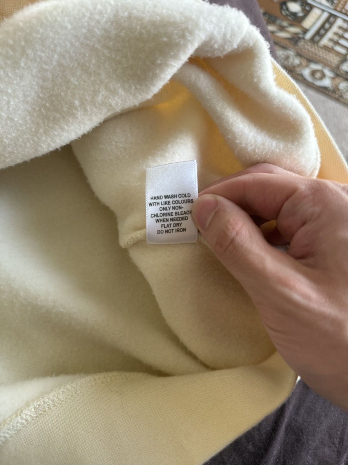 Essentials Essentials FOG Cream Hoodie Size US M / EU 48-50 / 2 - 6 Thumbnail