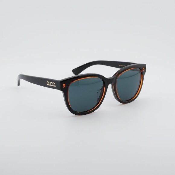 Gucci Gucci GG1797SK 003 Sunglasses Orange/Black Square Frame Size ONE SIZE - 1 Thumbnail