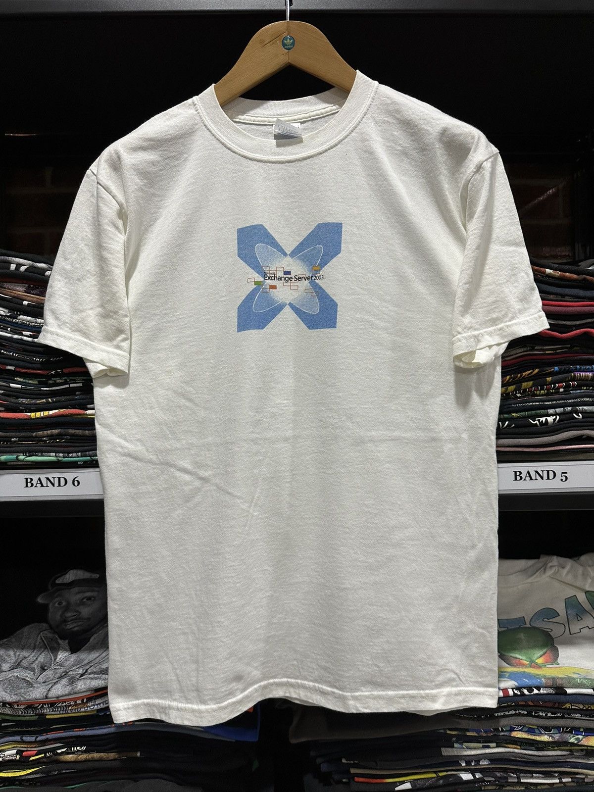 Apple × Microsoft × Vintage Vintage Microsoft Exchange Server Dell Tee Size US M / EU 48-50 / 2 - 1 Thumbnail