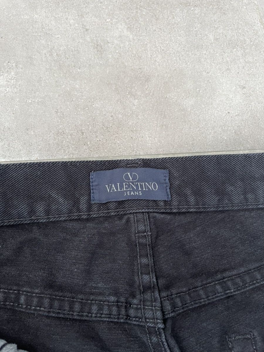 Valentino Valentino Jeans Black Baggy Denim Pants Size US 34 / EU 50 - 17 Thumbnail