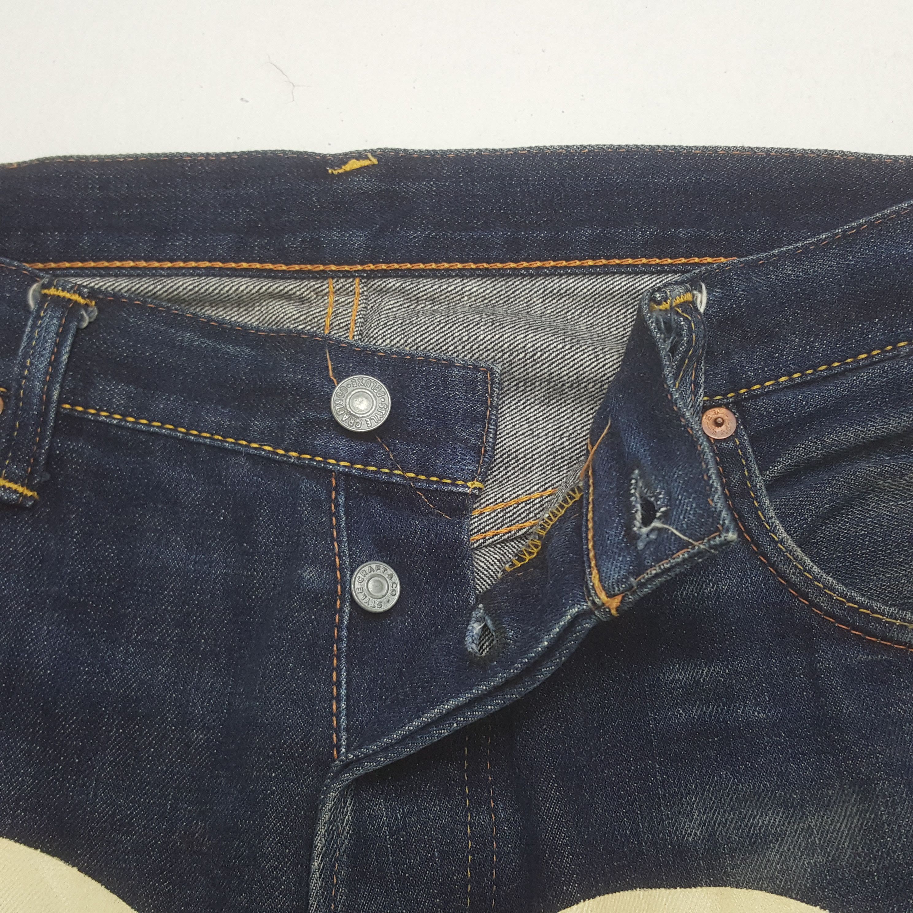 Evisu Vintage Evisu Japanese Brand Daicock Custom Art Denim Jeans Size US 32 / EU 48 - 7 Thumbnail