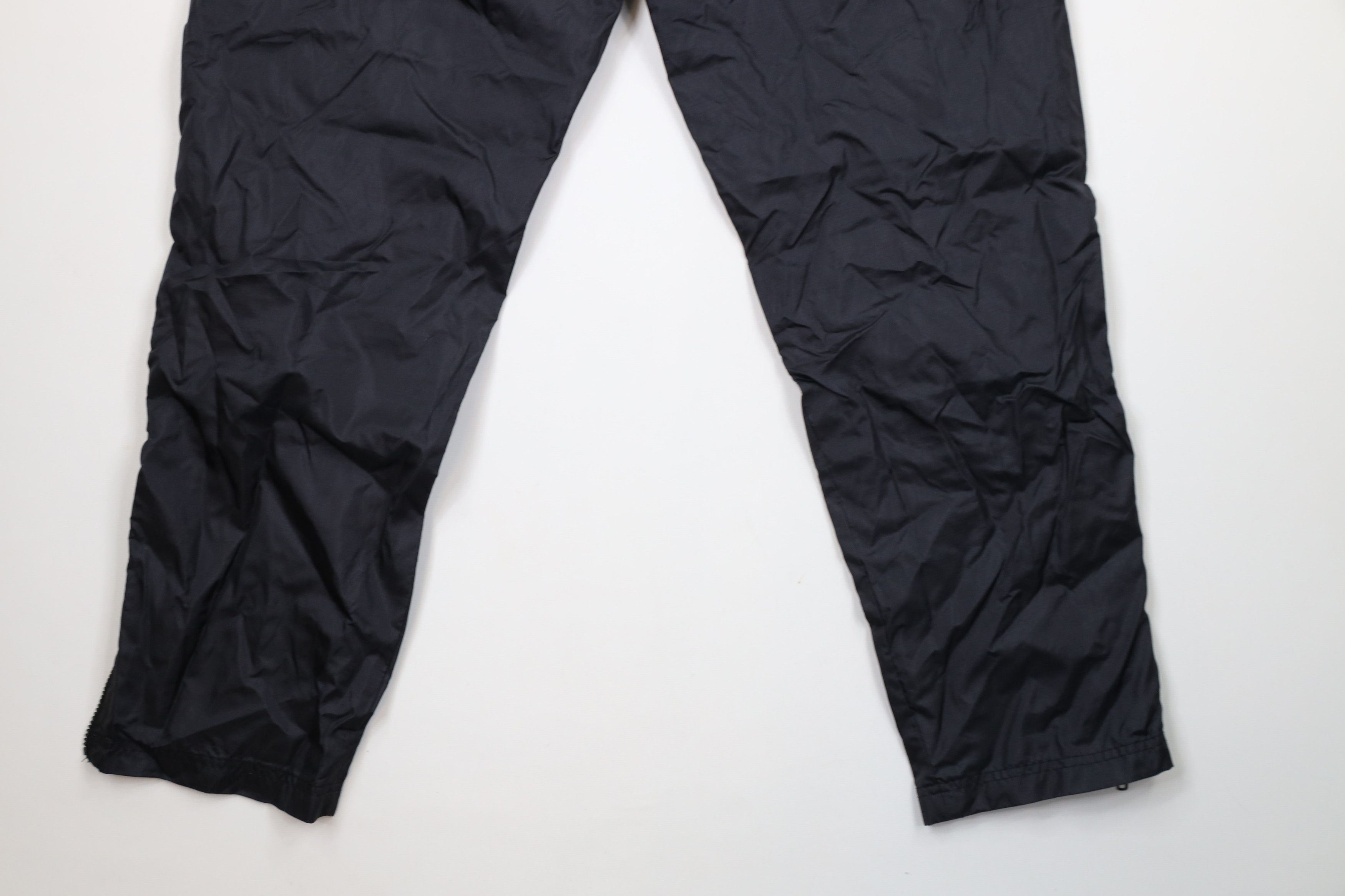 Reebok × Vintage Vintage 90s Reebok Logo Lined Nylon Windbreaker Pants Black Size US 36 / EU 52 - 13 Thumbnail