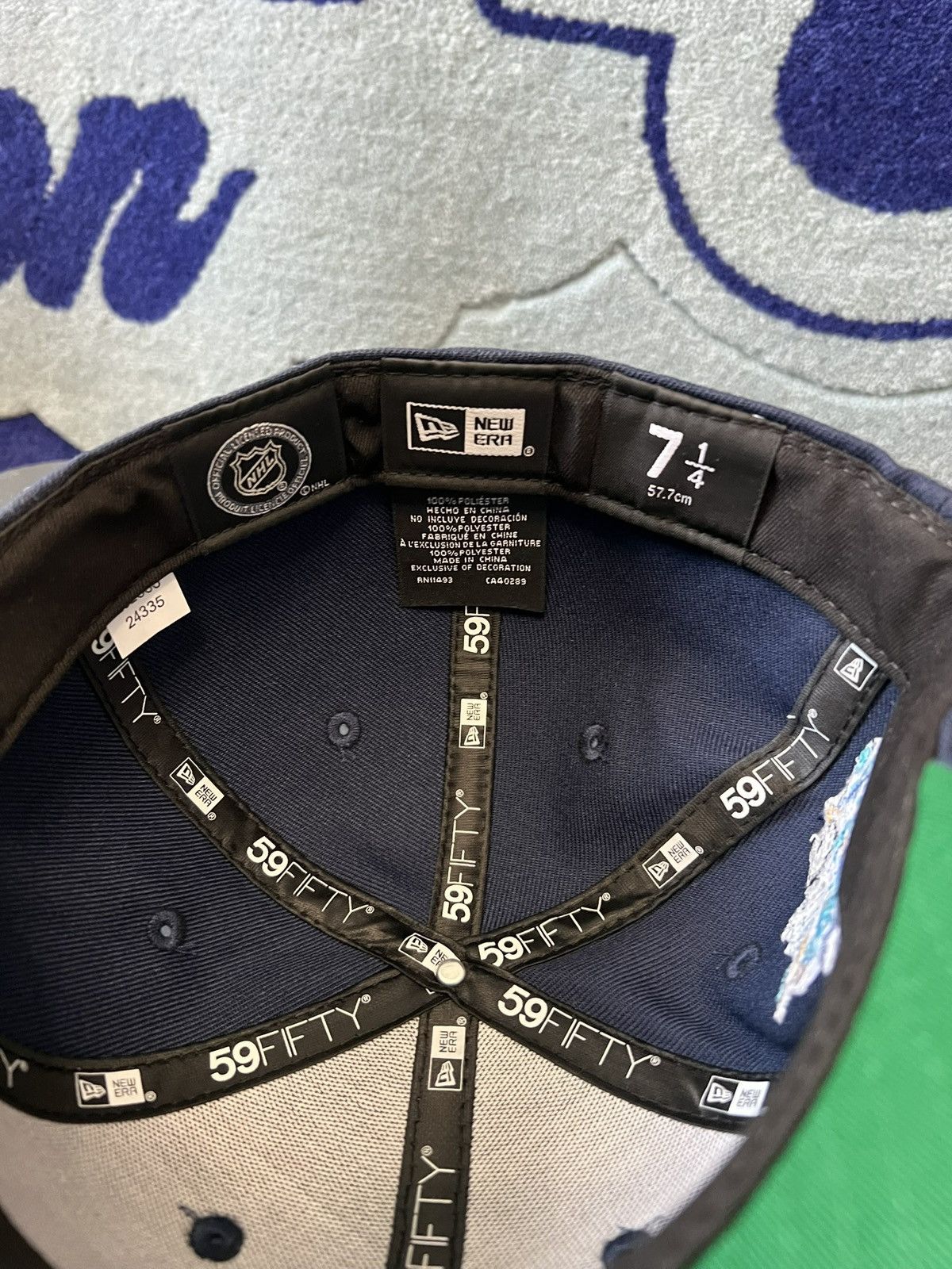 New Era New Era New York Rangers Hat Size ONE SIZE - 8 Thumbnail