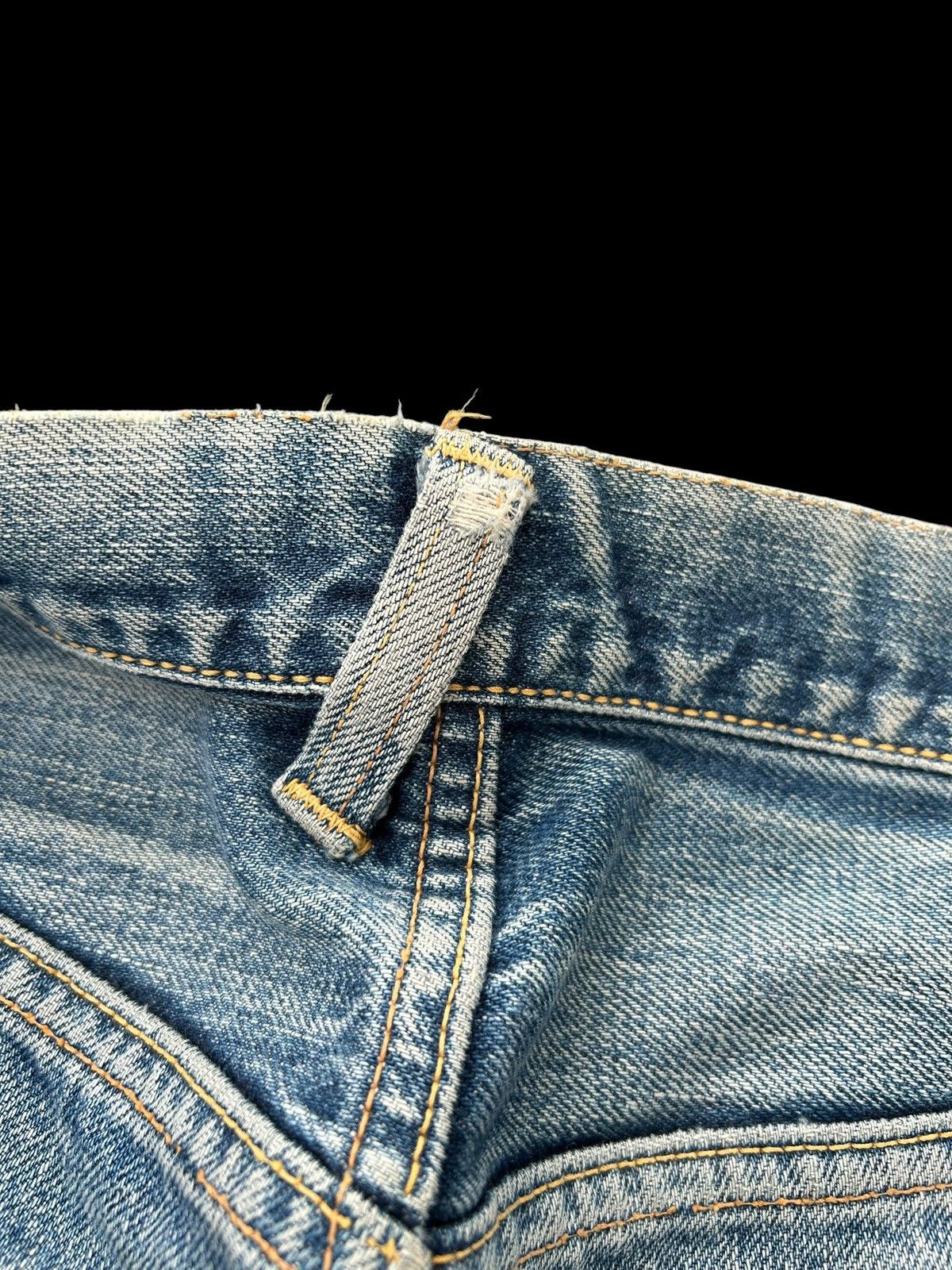 Kapital Vintage Evis Selvedge Distressed Denim Jeans Size US 32 / EU 48 - 13 Thumbnail
