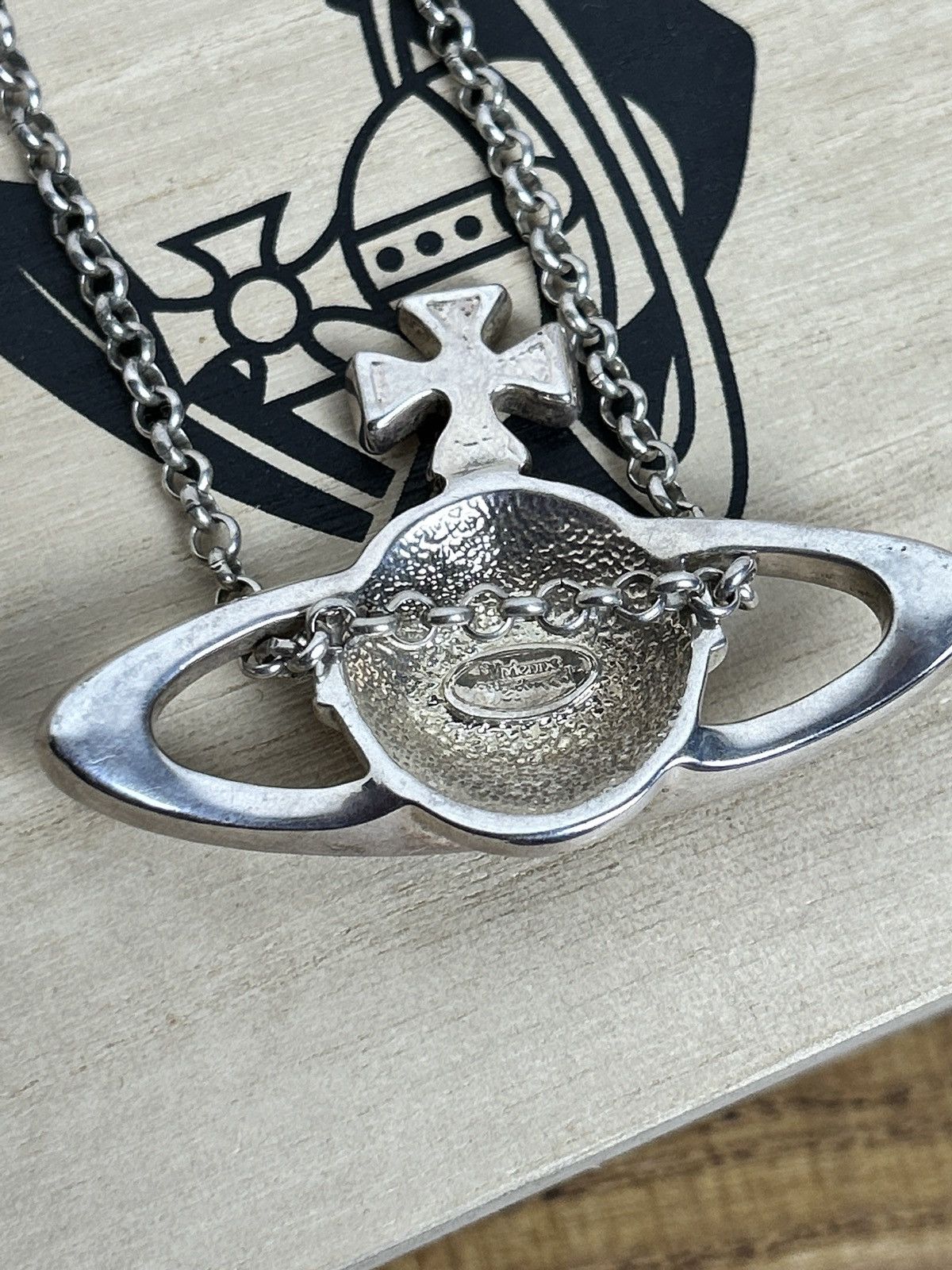 Vivienne Westwood 90s Vivienne Westwood Big Bas Relief Pendant Necklace Size ONE SIZE - 5 Thumbnail